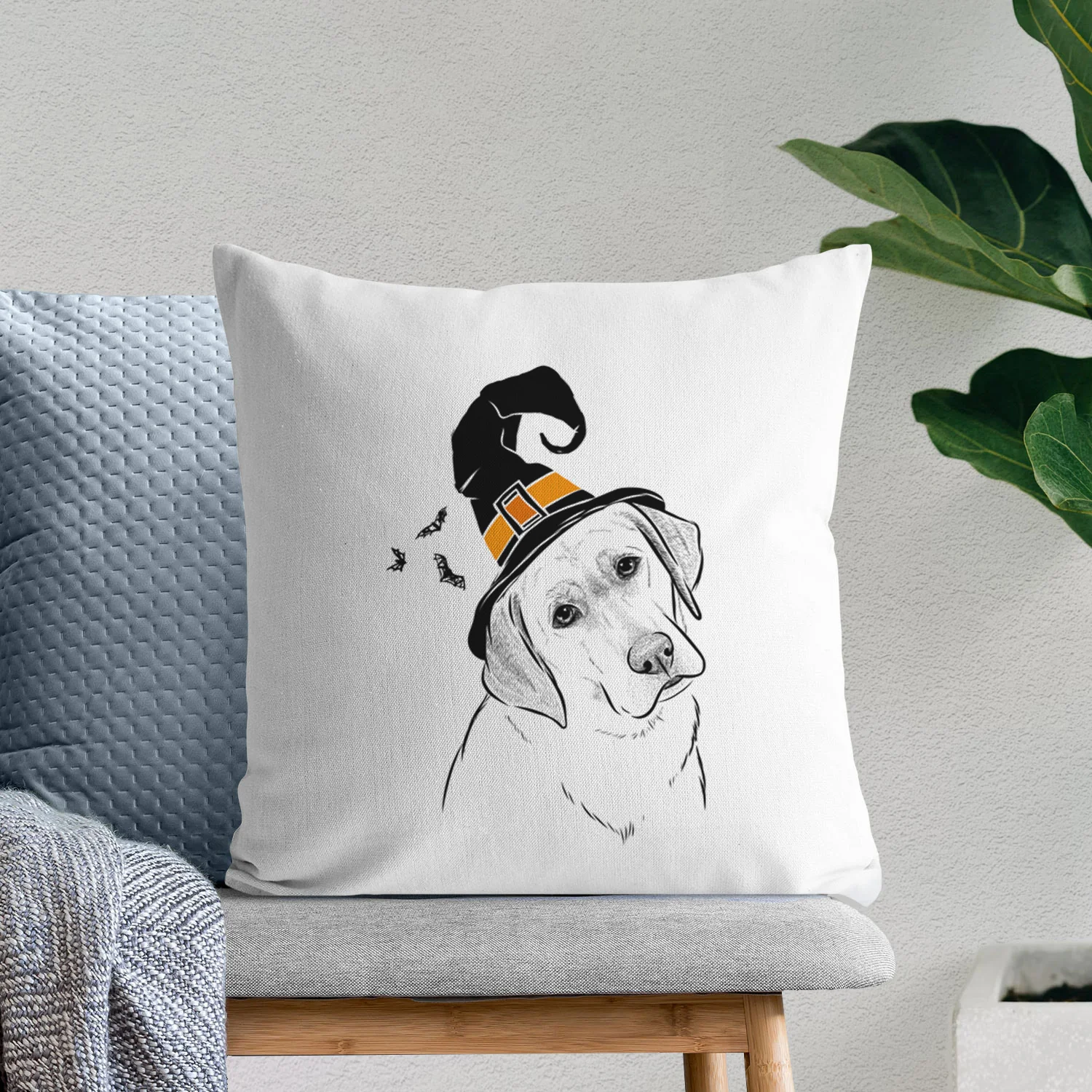 Stella the Yellow Lab - Throw Pillow Cover - Image 8