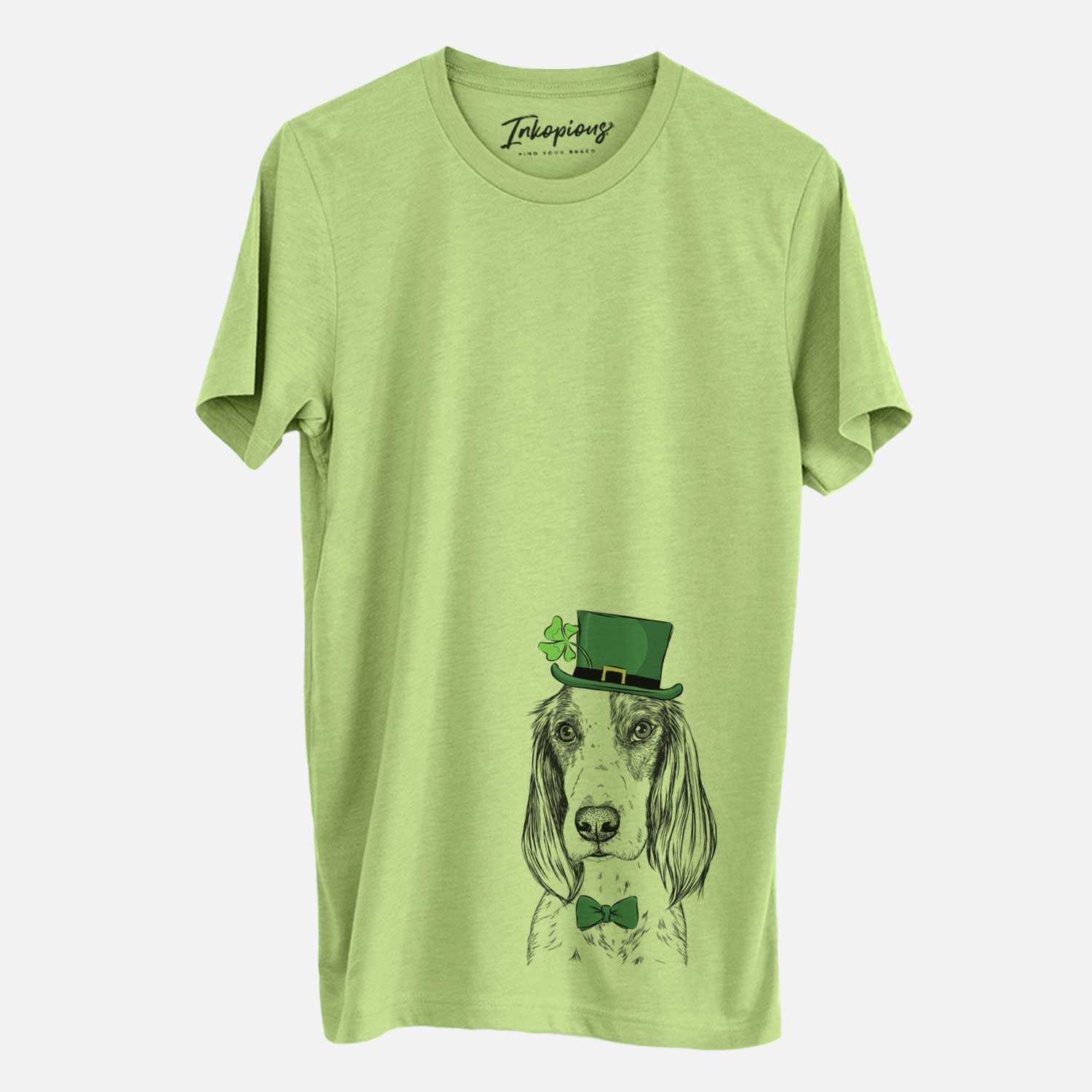 St. Patrick's Aline the Irish Red and White Setter - Unisex Crewneck - Image 3
