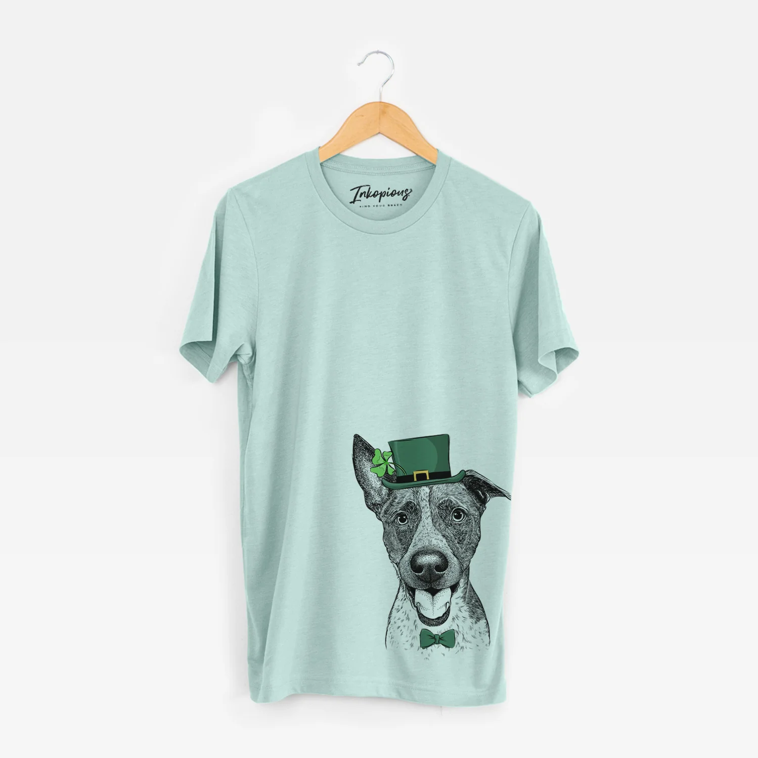 St. Patrick's Amigo the Heeler Mix - Unisex Crewneck - Image 4