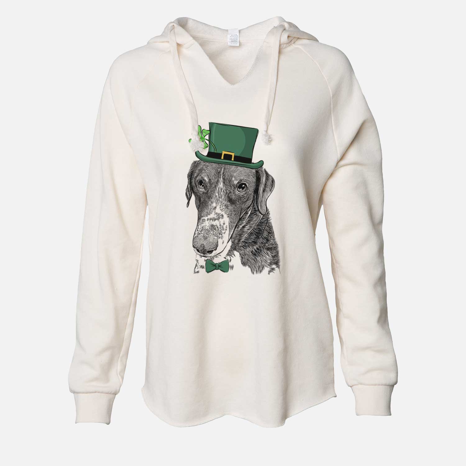 St. Patrick's Angel Orion the Mixed Breed - Cali Wave Hooded Sweatshirt - Image 7