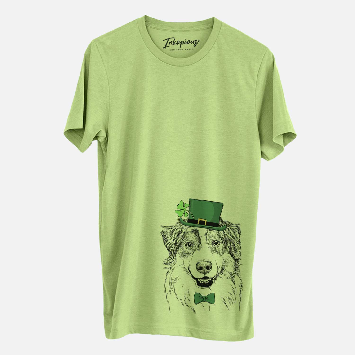 St. Patrick's Aonghus the Australian Shepherd - Unisex Crewneck - Image 3