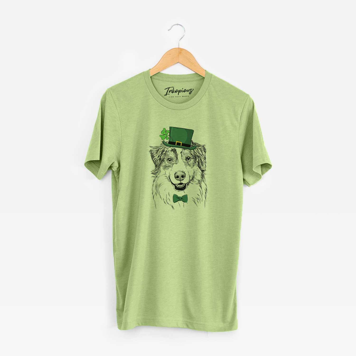 St. Patrick's Aonghus the Australian Shepherd - Unisex Crewneck - Image 6