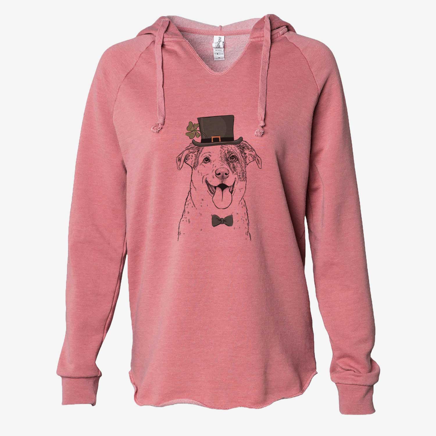 St. Patrick's Archer the Shepherd Mix - Cali Wave Hooded Sweatshirt - Image 5