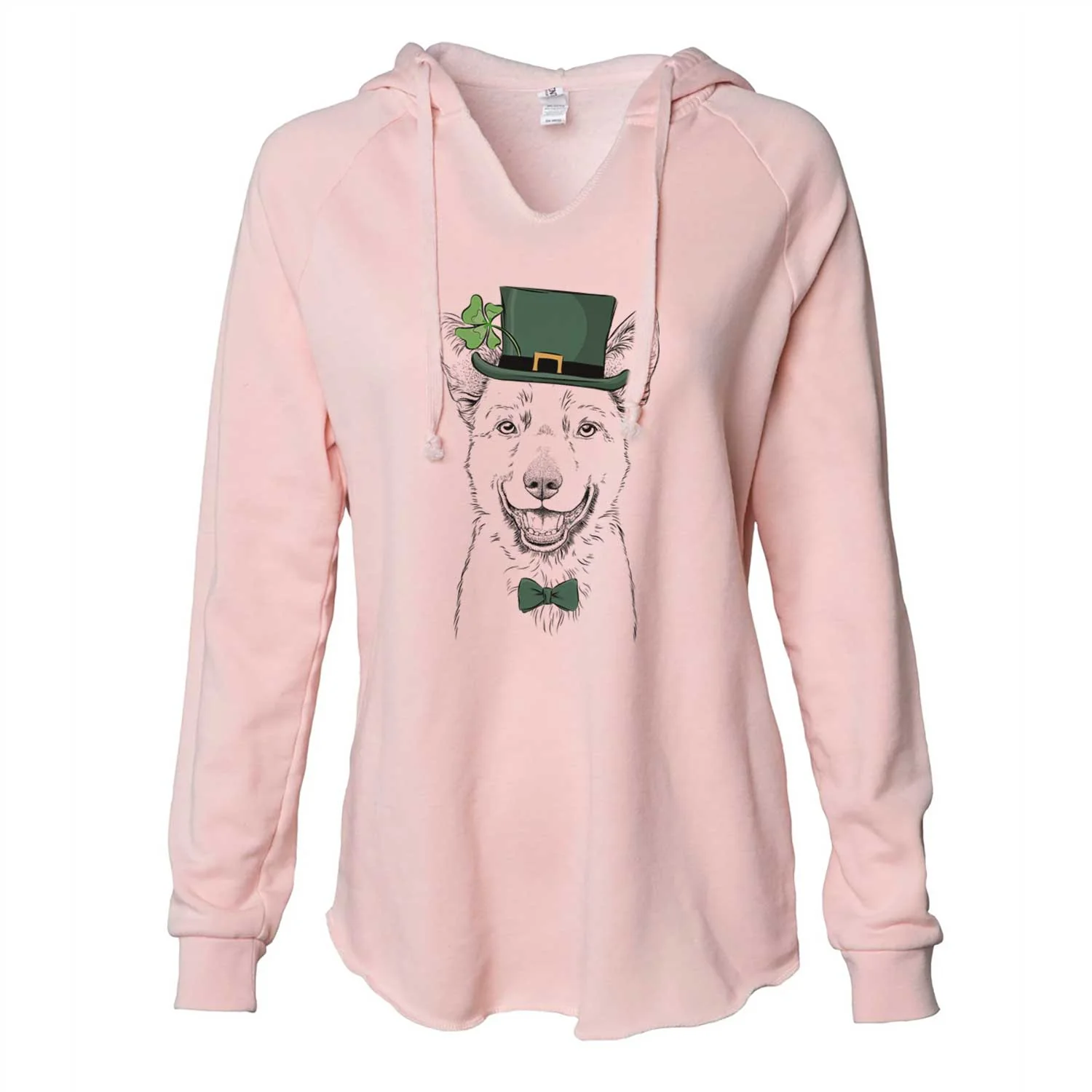 St. Patrick's Arden the Australian Kelpie - Cali Wave Hooded Sweatshirt - Image 4