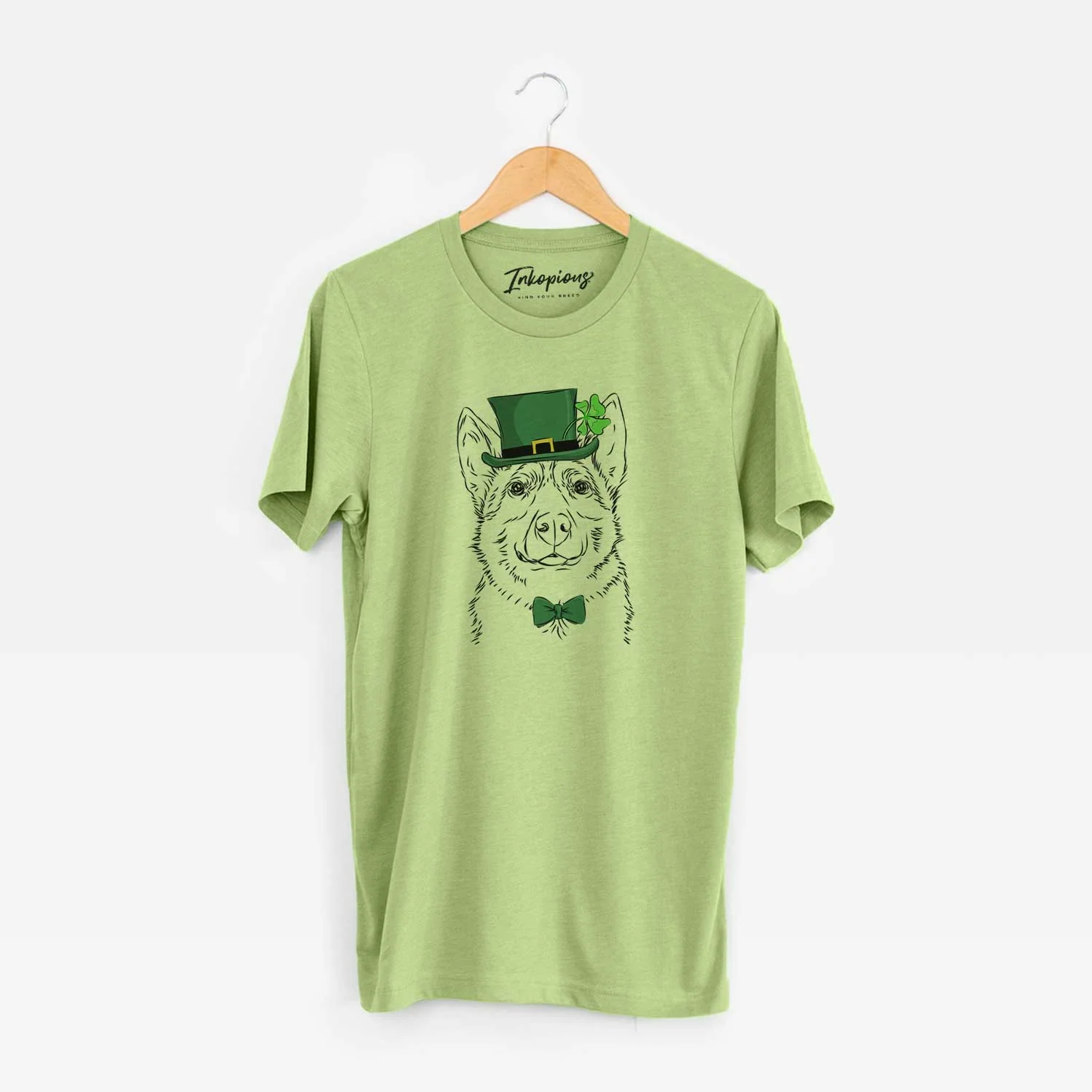 St. Patrick's Austin the Heeler - Unisex Crewneck - Image 6