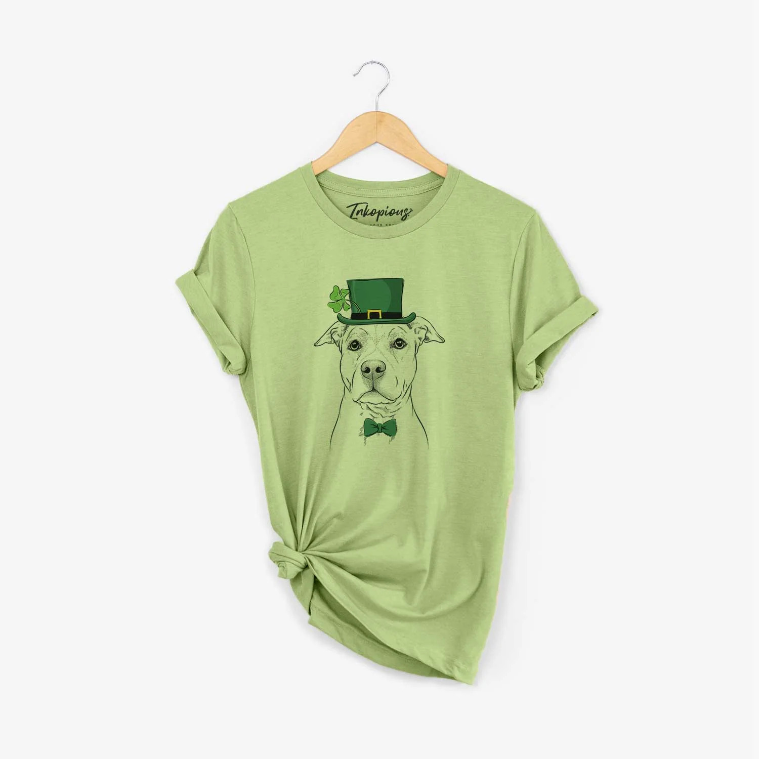 St. Patrick's Bailey the American Staffordshire Terrier - Unisex Crewneck