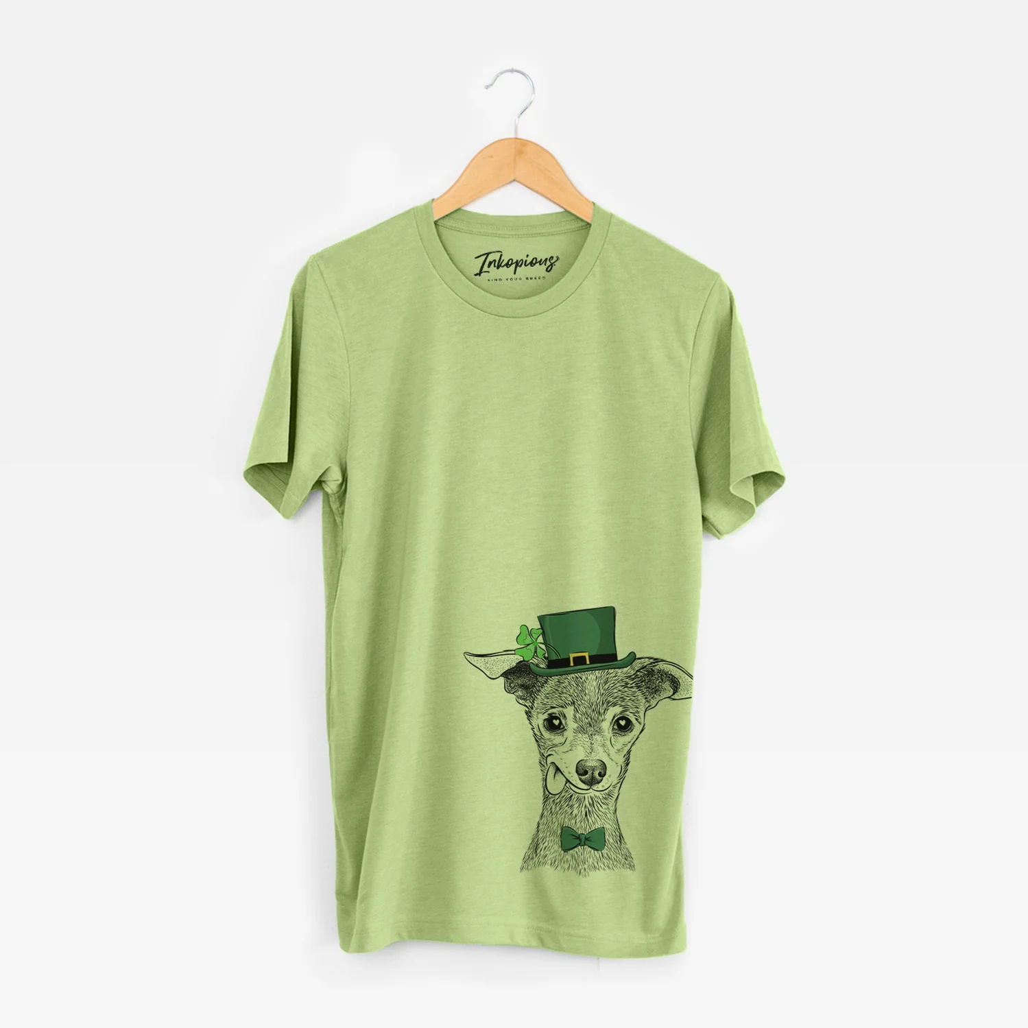 St. Patrick's Bebe the Chihuahua - Unisex Crewneck - Image 3