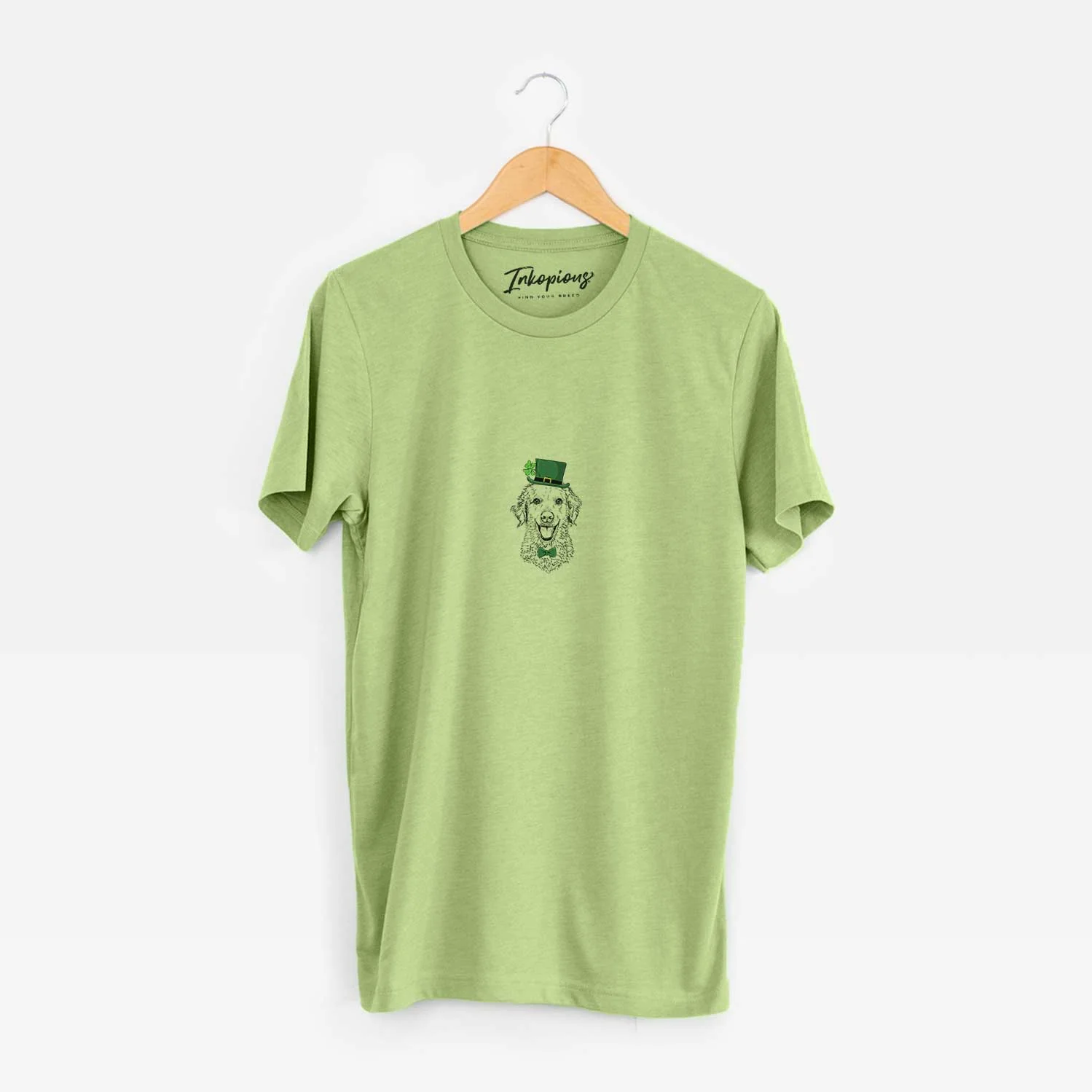 St. Patrick's Bella Bean the Goldendoodle - Unisex Crewneck - Image 6