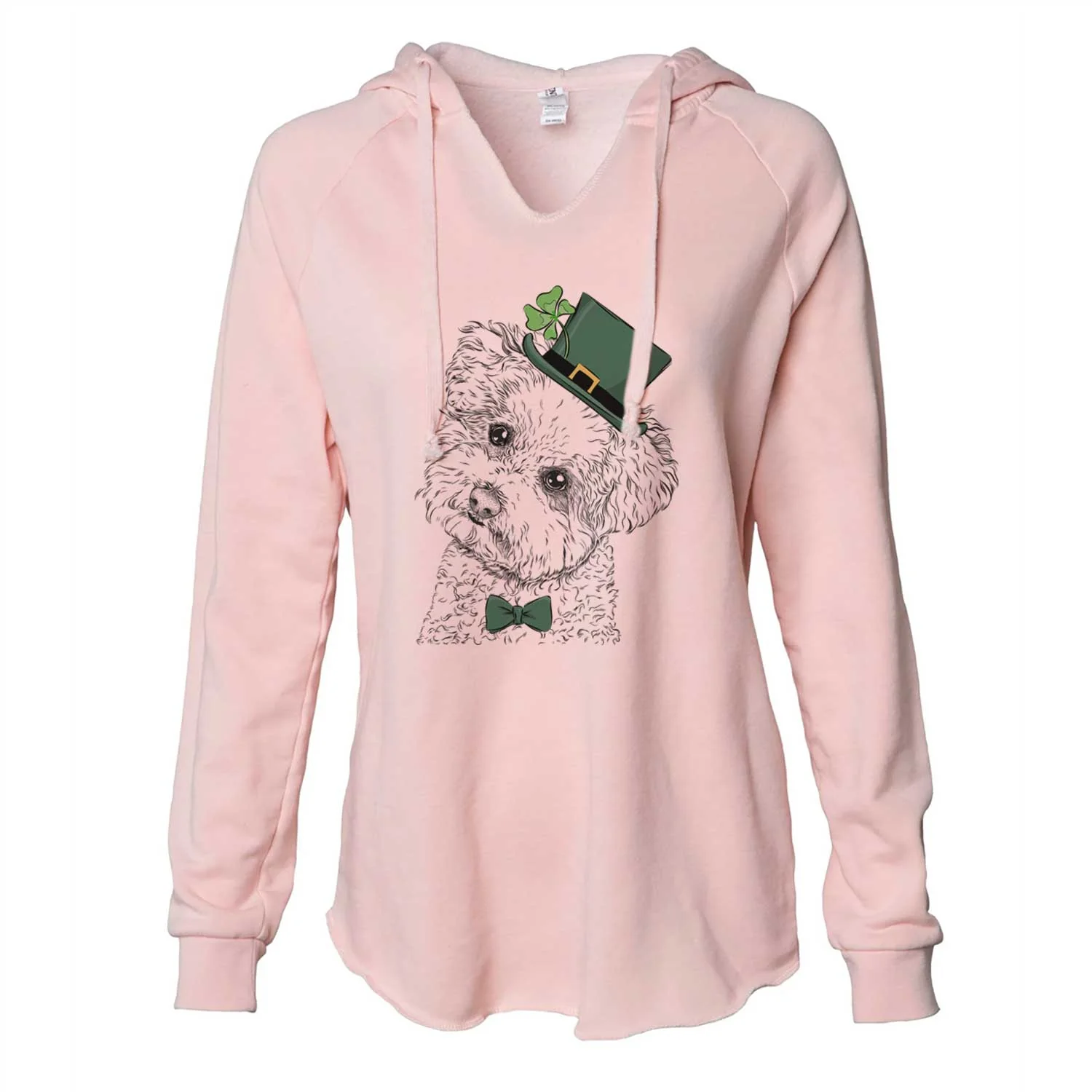 St. Patrick's Bento the Bolognese - Cali Wave Hooded Sweatshirt - Image 4