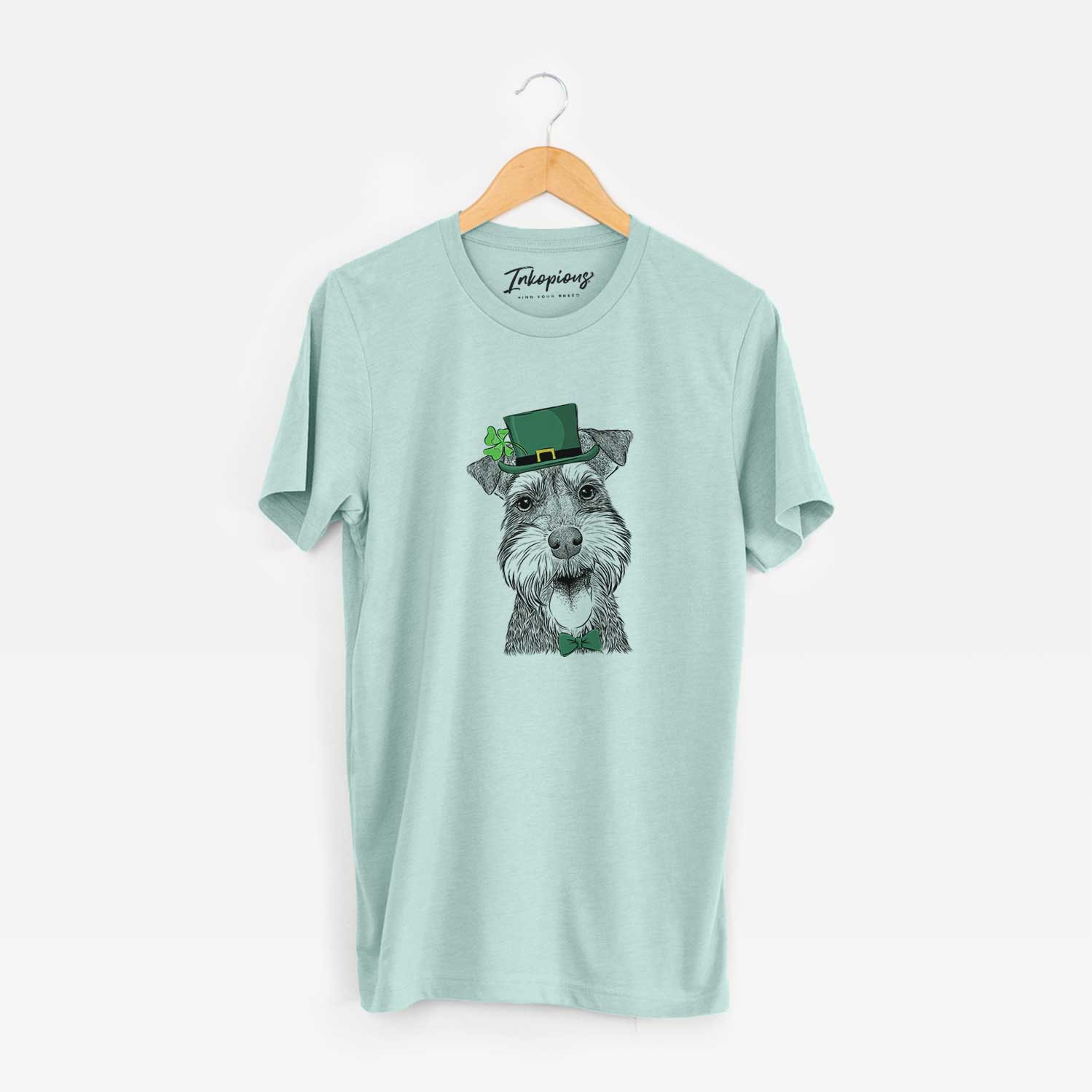 St. Patrick's Bernadette the Mini Schnauzer - Unisex Crewneck - Image 7