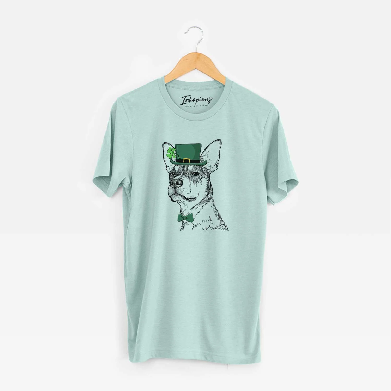 St. Patrick's Bill the Heeler Mix - Unisex Crewneck - Image 7