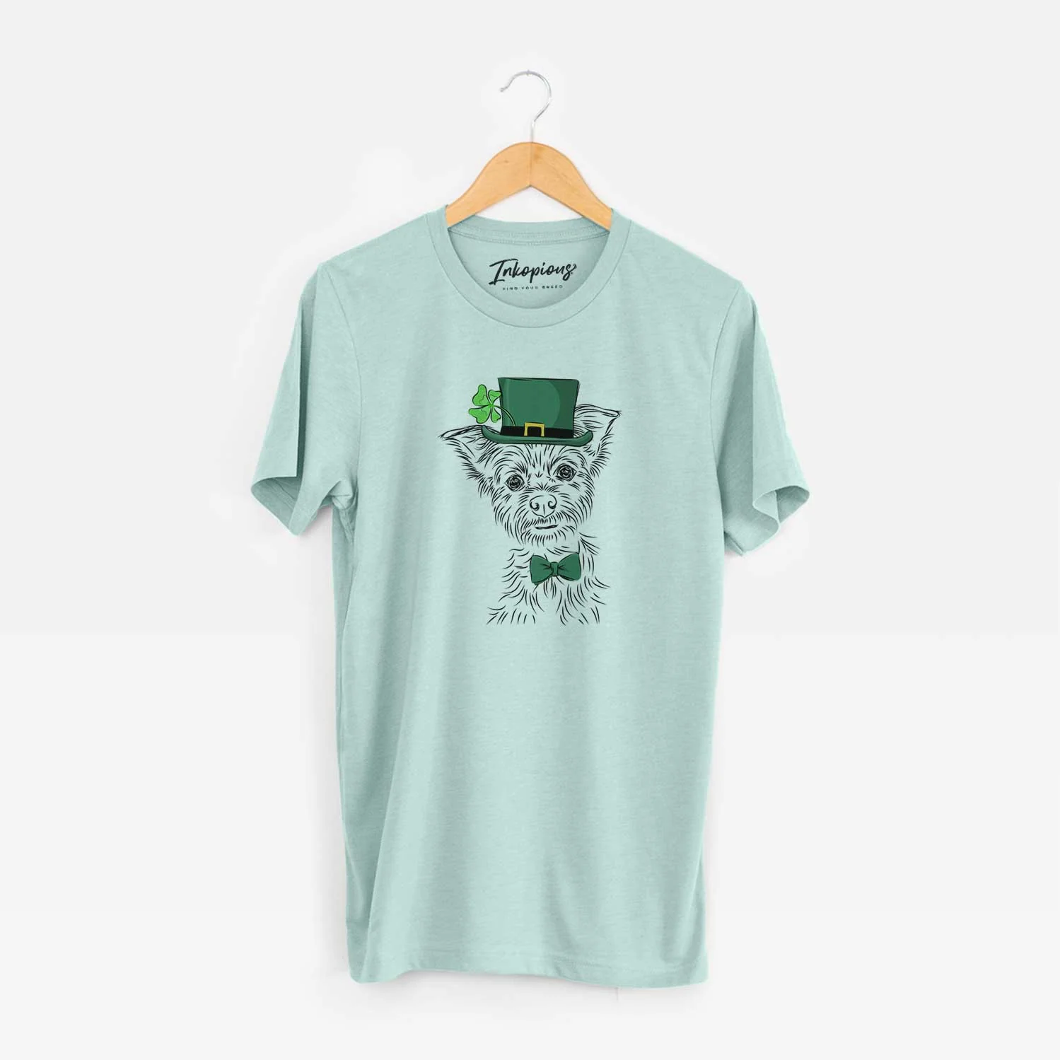 St. Patrick's Bingo the Yorkshire Terrier - Unisex Crewneck - Image 7