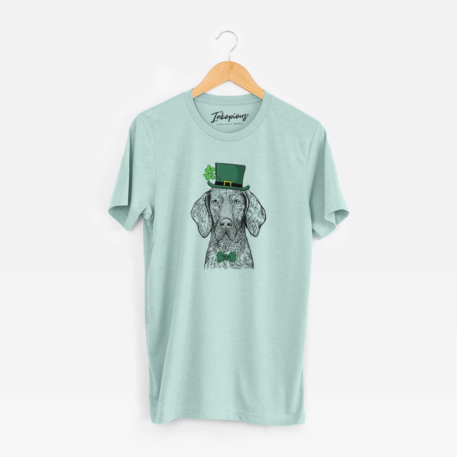 St. Patrick's Boone the Plott Hound - Unisex Crewneck - Image 7