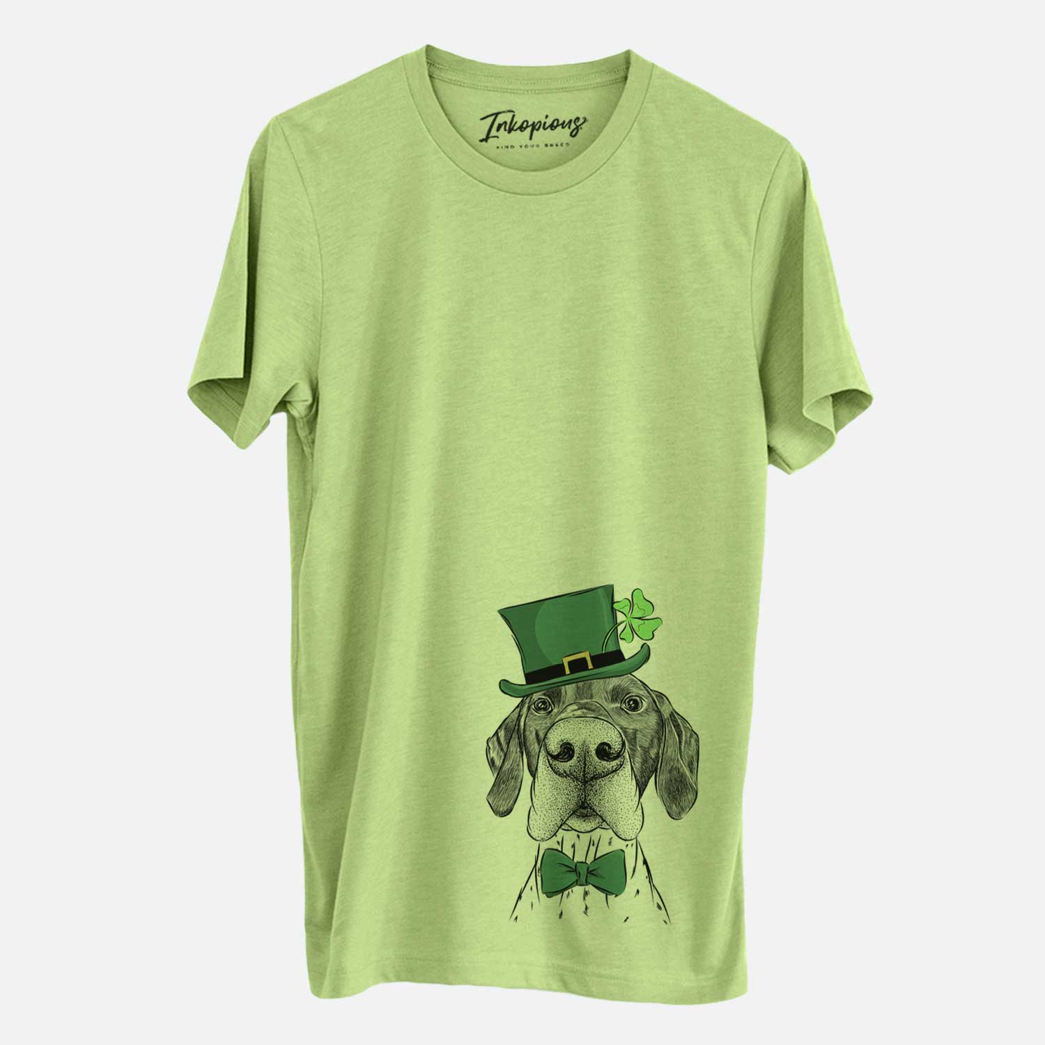 St. Patrick's Booze the German Shorthaired Pointer - Unisex Crewneck - Image 5