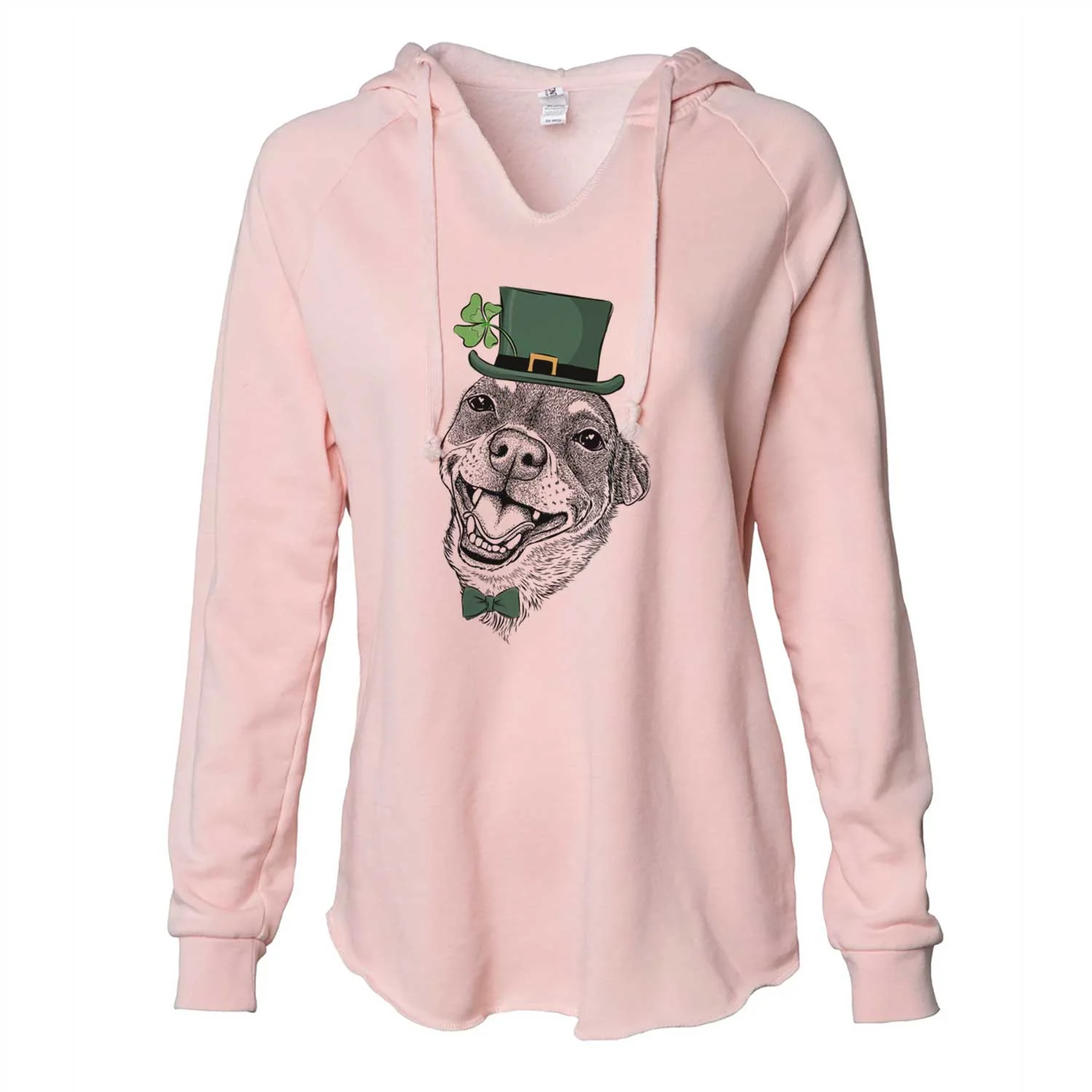 St. Patrick's Boss the Chihuahua - Cali Wave Hooded Sweatshirt - Image 4