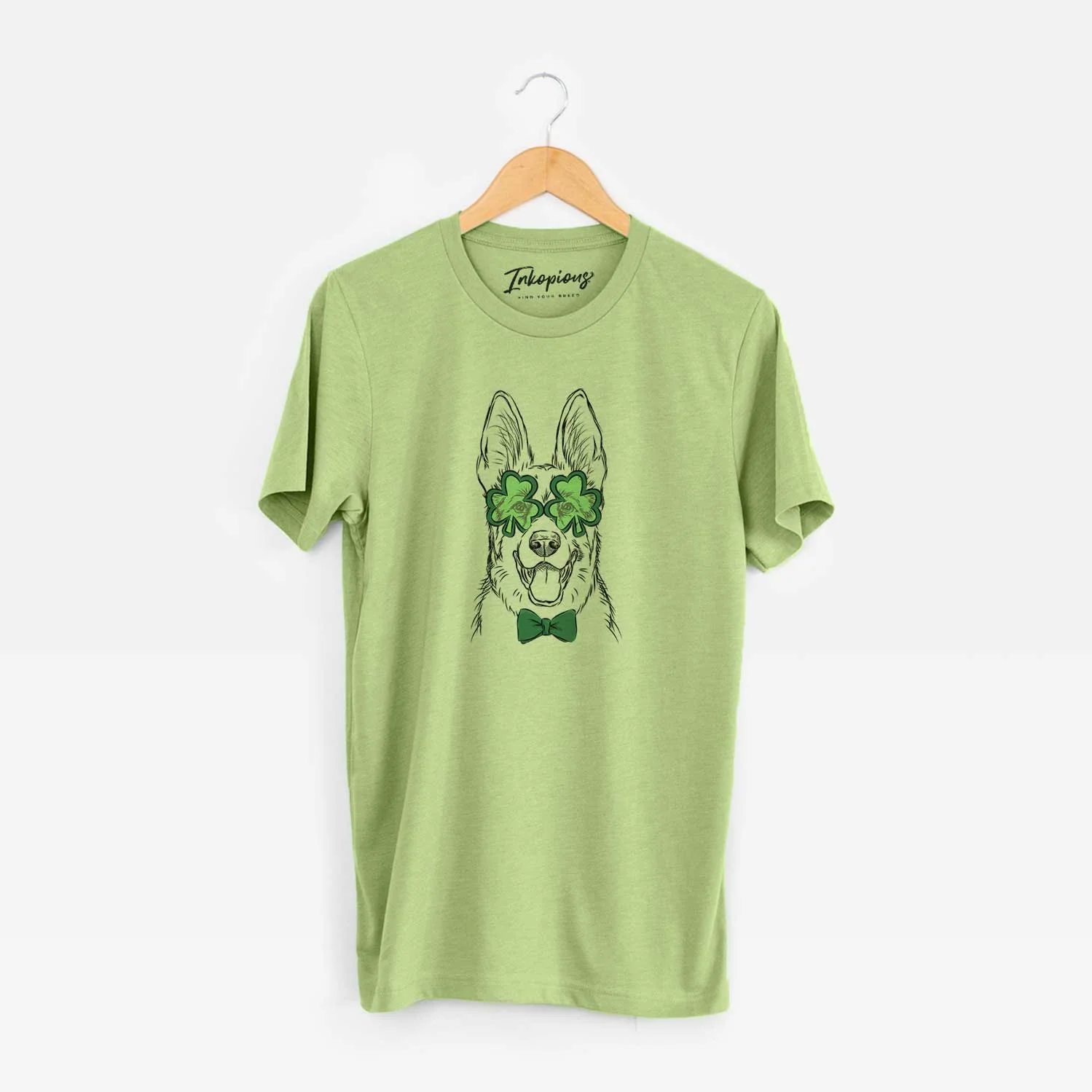 St. Patrick's Brutus the German Shepherd - Unisex Crewneck - Image 6
