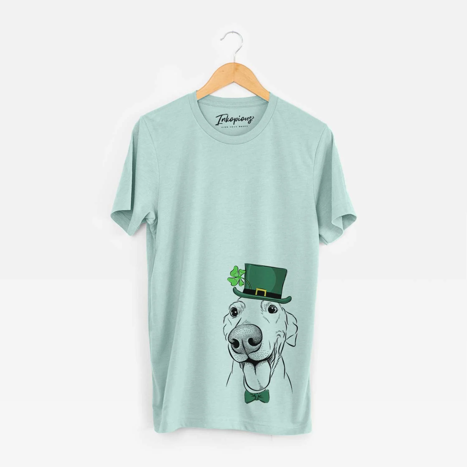 St. Patrick's Buddy the Buddy the Sato / American Village Dog - Unisex Crewneck - Image 4