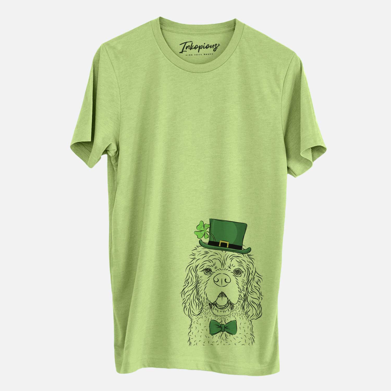 St. Patrick's Casey the American Cocker Spaniel - Unisex Crewneck - Image 3