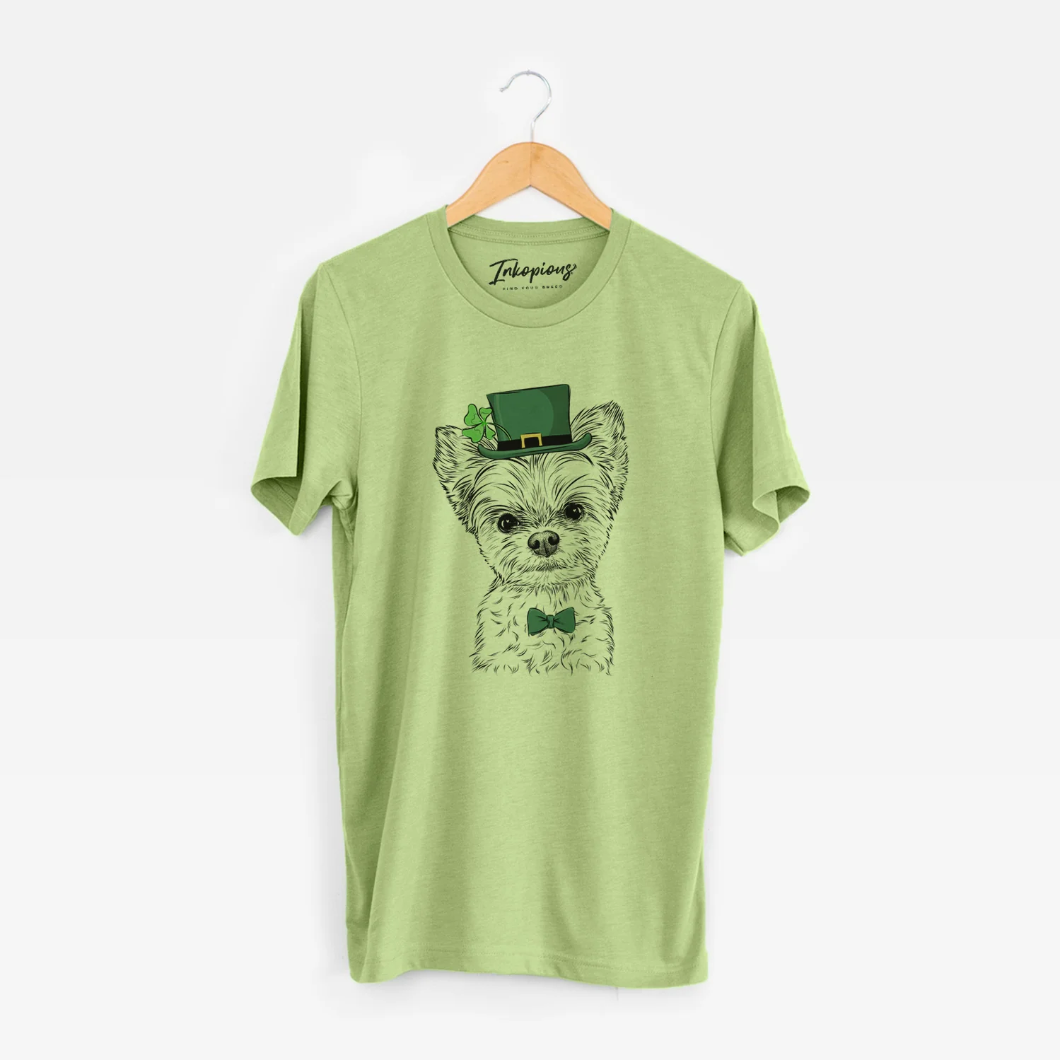 St. Patrick's Chance the Yapper the Yorkshire Terrier - Unisex Crewneck - Image 6