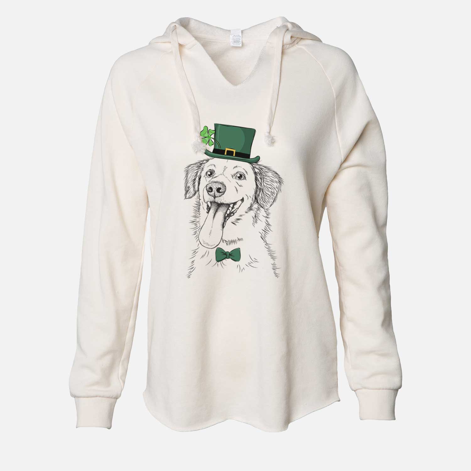 St. Patrick's Charles Xavier the Mixed Breed - Cali Wave Hooded Sweatshirt - Image 7