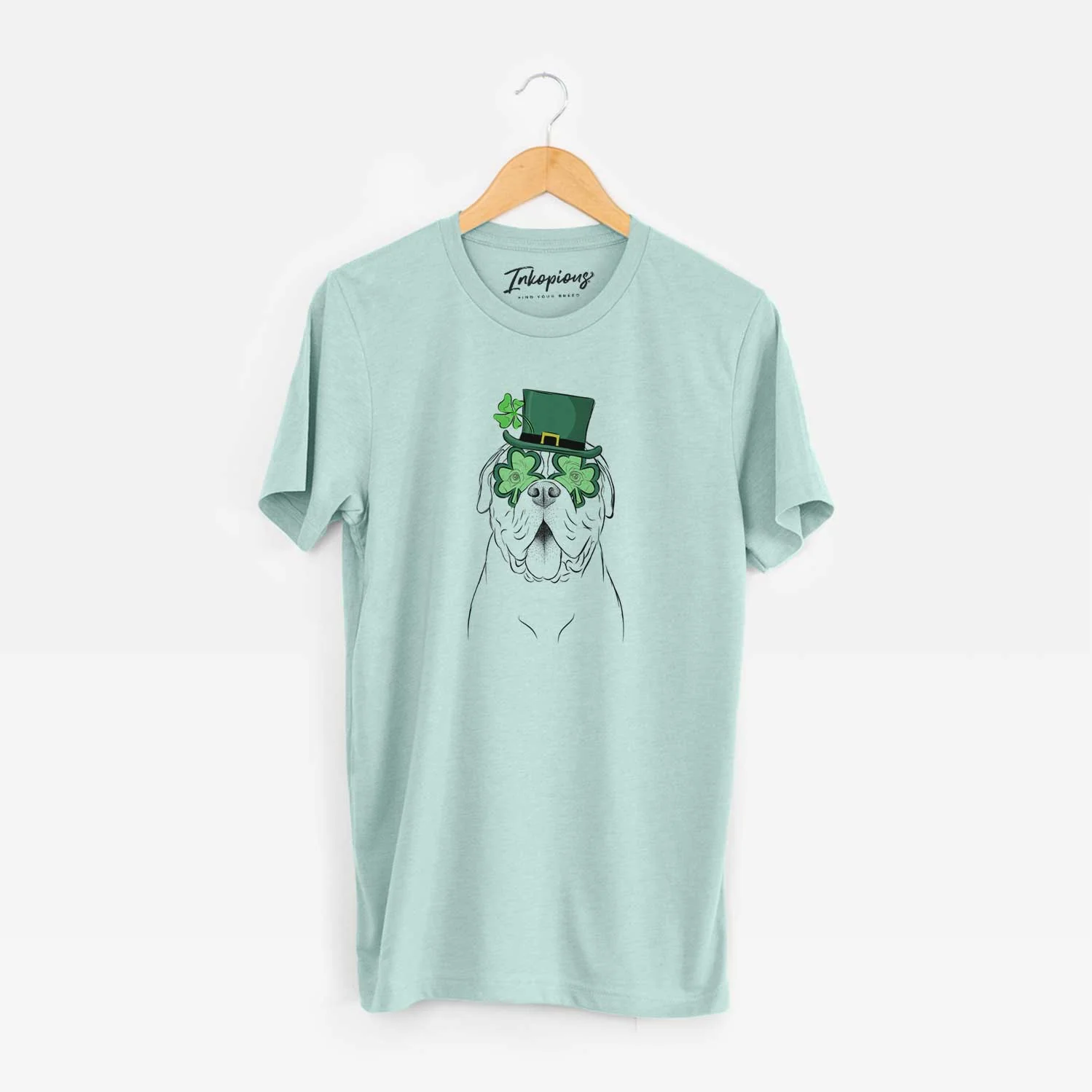 St. Patrick's Chief the Boxer Bulldog Mix - Unisex Crewneck - Image 7