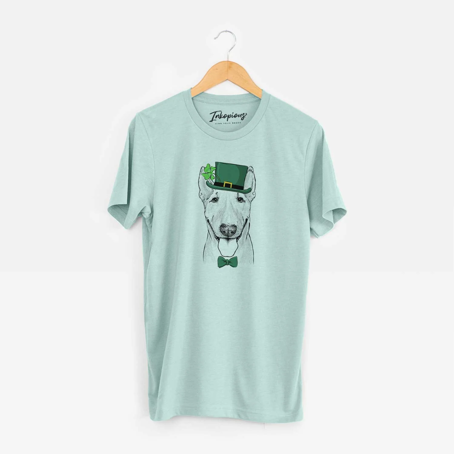 St. Patrick's Chloe the Bull Terrier - Unisex Crewneck - Image 7