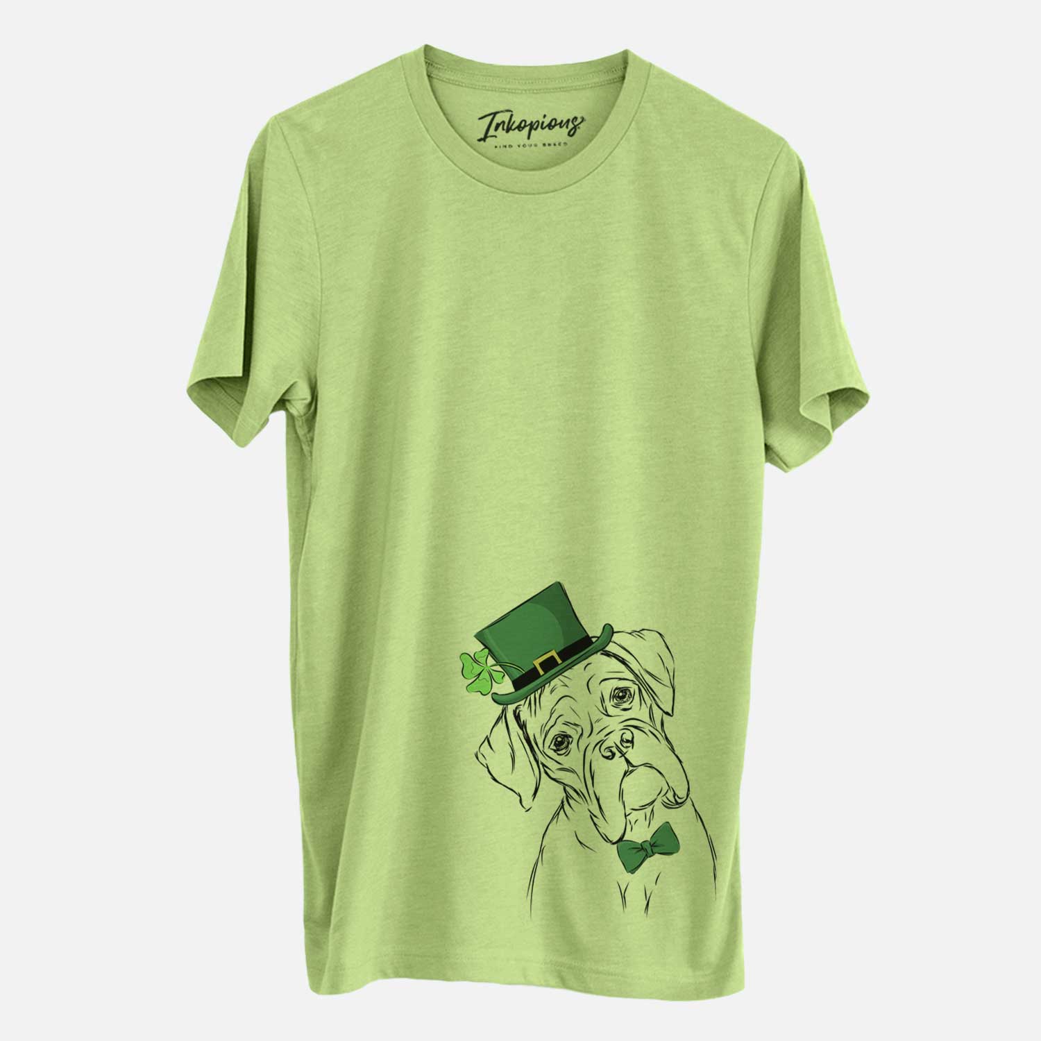 St. Patrick's Cooper the Boxer - Unisex Crewneck - Image 3