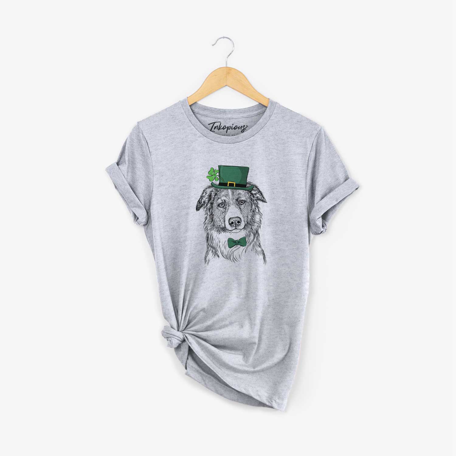 St. Patrick's Cynder the English Shepherd - Unisex Crewneck - Image 5