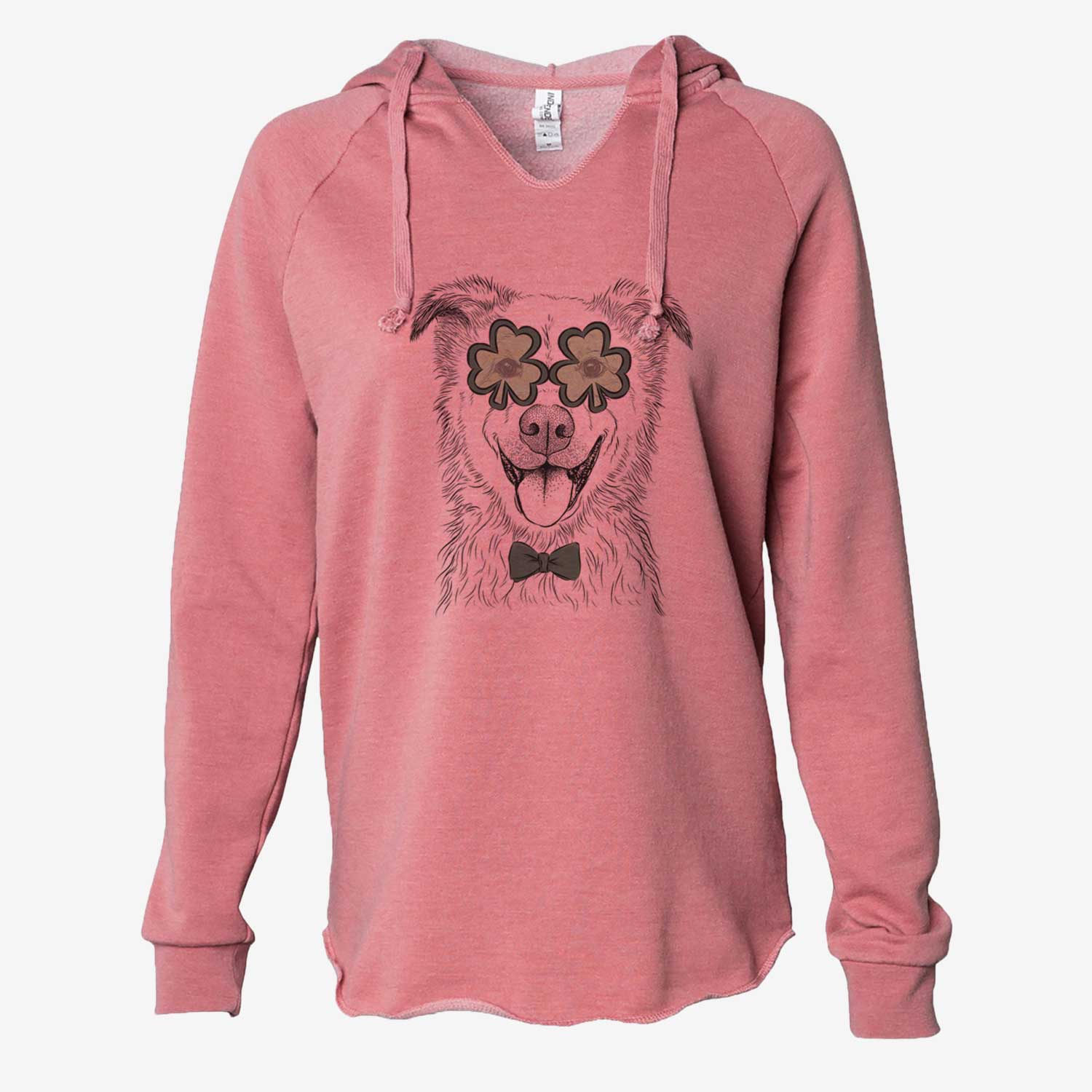 St. Patrick's Dawson the Mixed Breed - Cali Wave Hooded Sweatshirt - Image 5