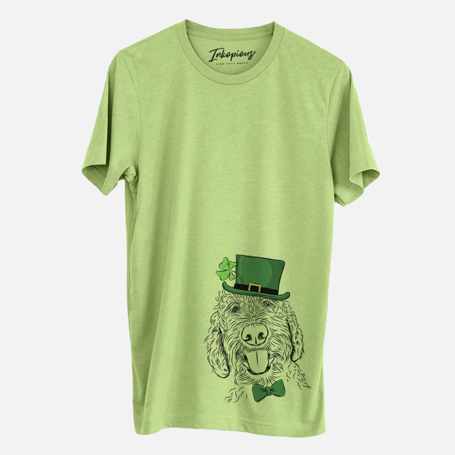 St. Patrick's Dixie the Doodle - Unisex Crewneck - Image 3