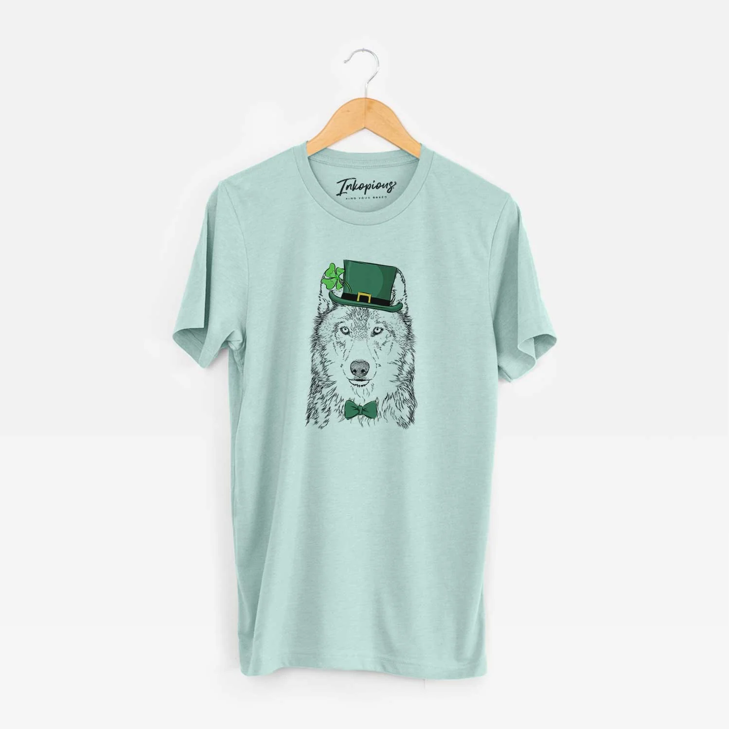 St. Patrick's Django the Grey Wolf - Unisex Crewneck - Image 7