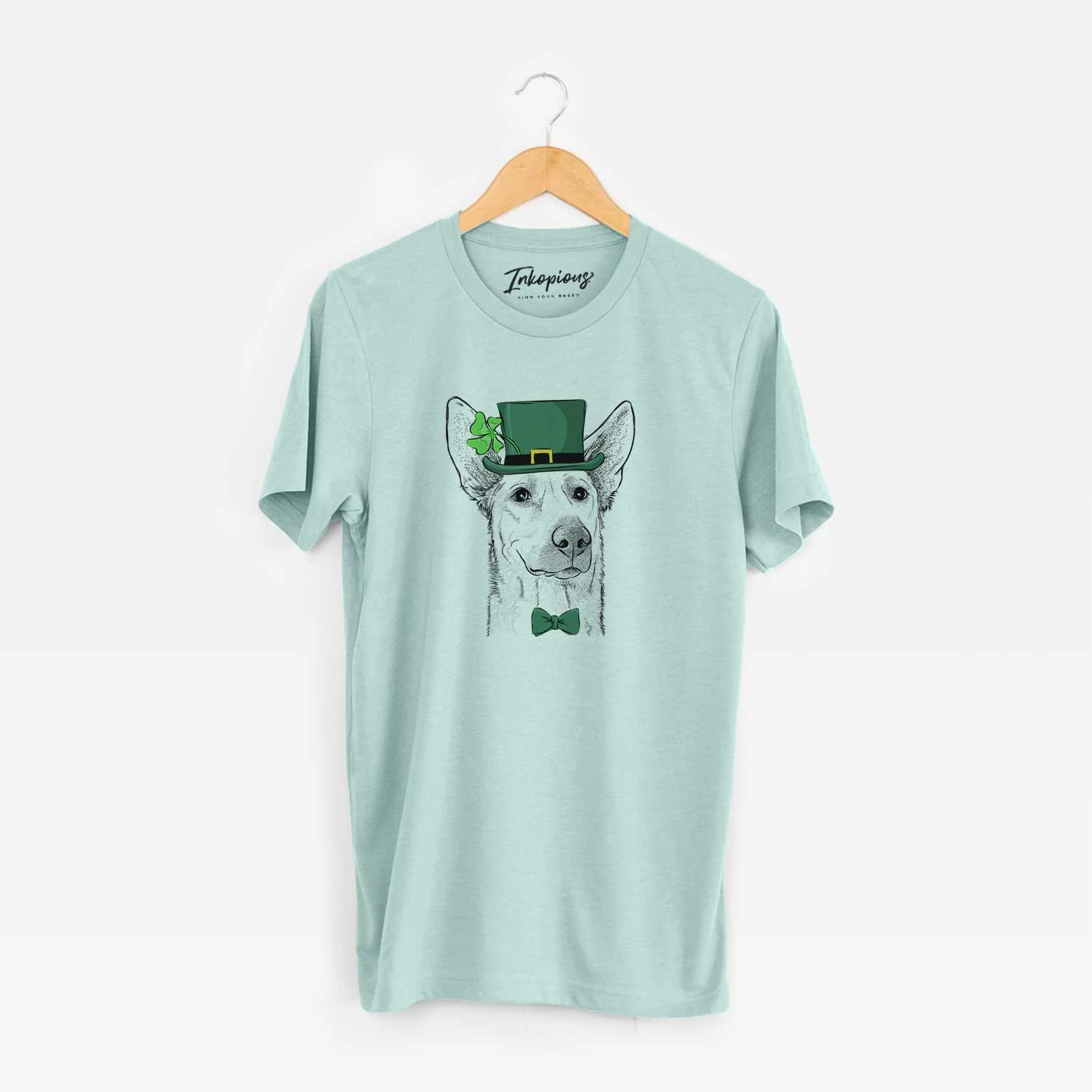 St. Patrick's Ember the Shepherd Mix - Unisex Crewneck - Image 7