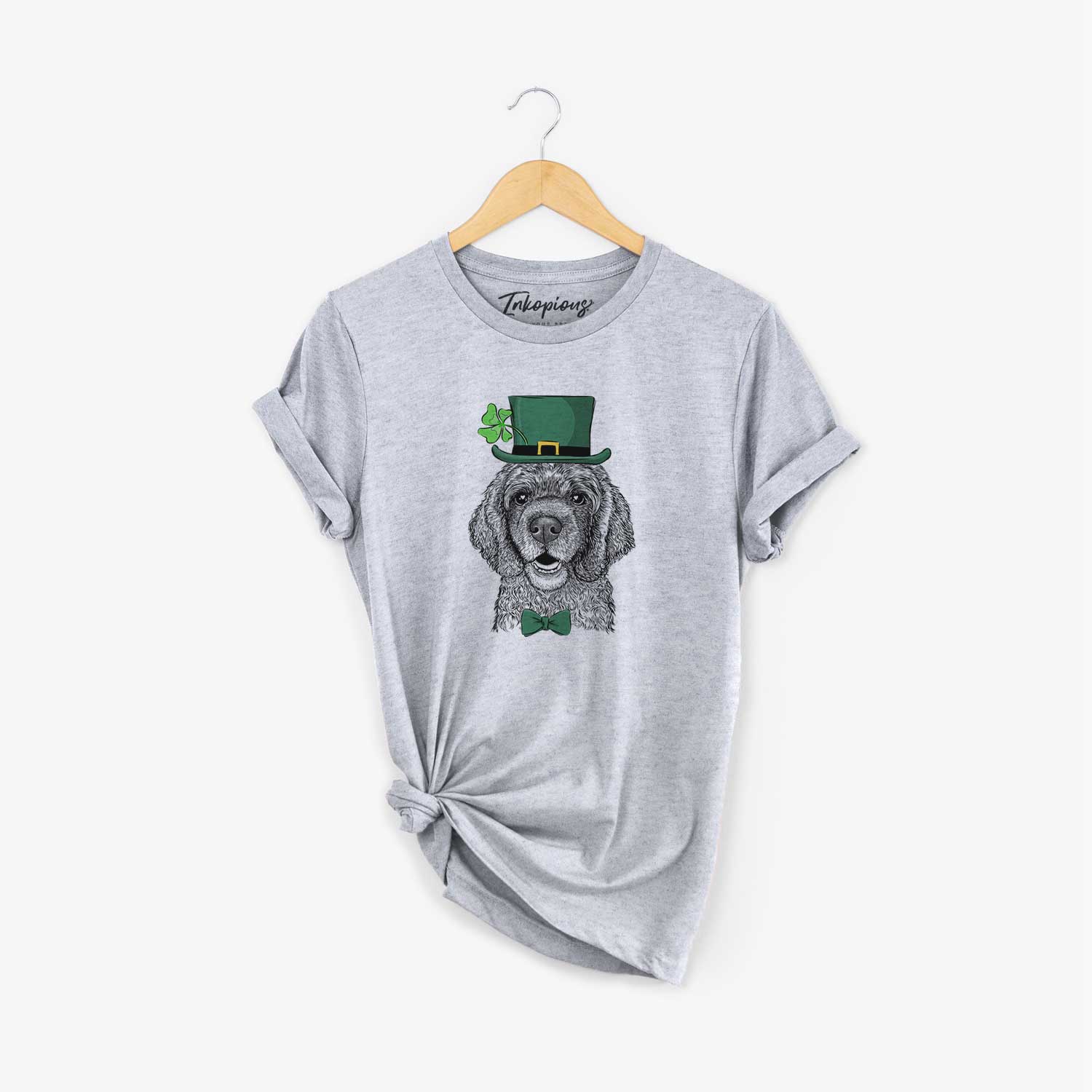 St. Patrick's Fannie Mae the Cocker Spaniel - Unisex Crewneck - Image 5