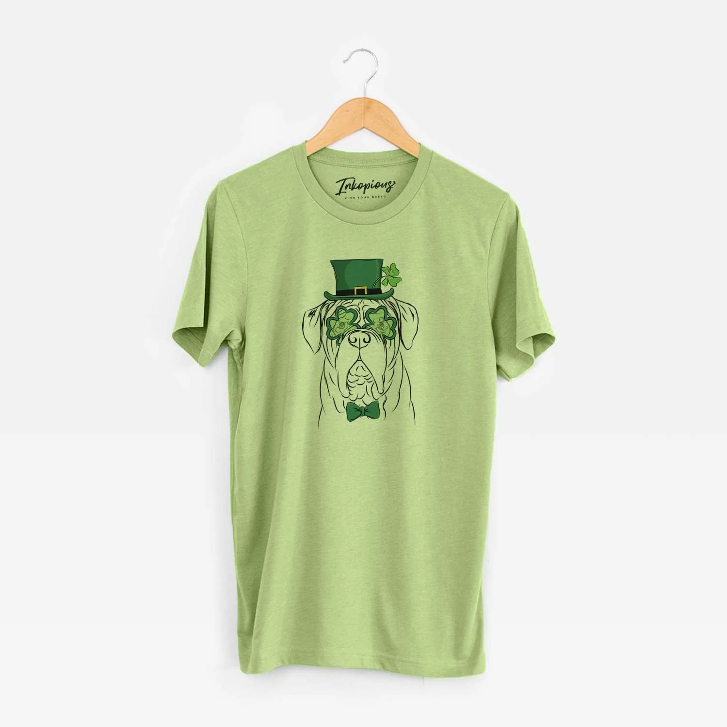 St. Patrick's Felix the Dogue de Bordeaux - Unisex Crewneck - Image 6