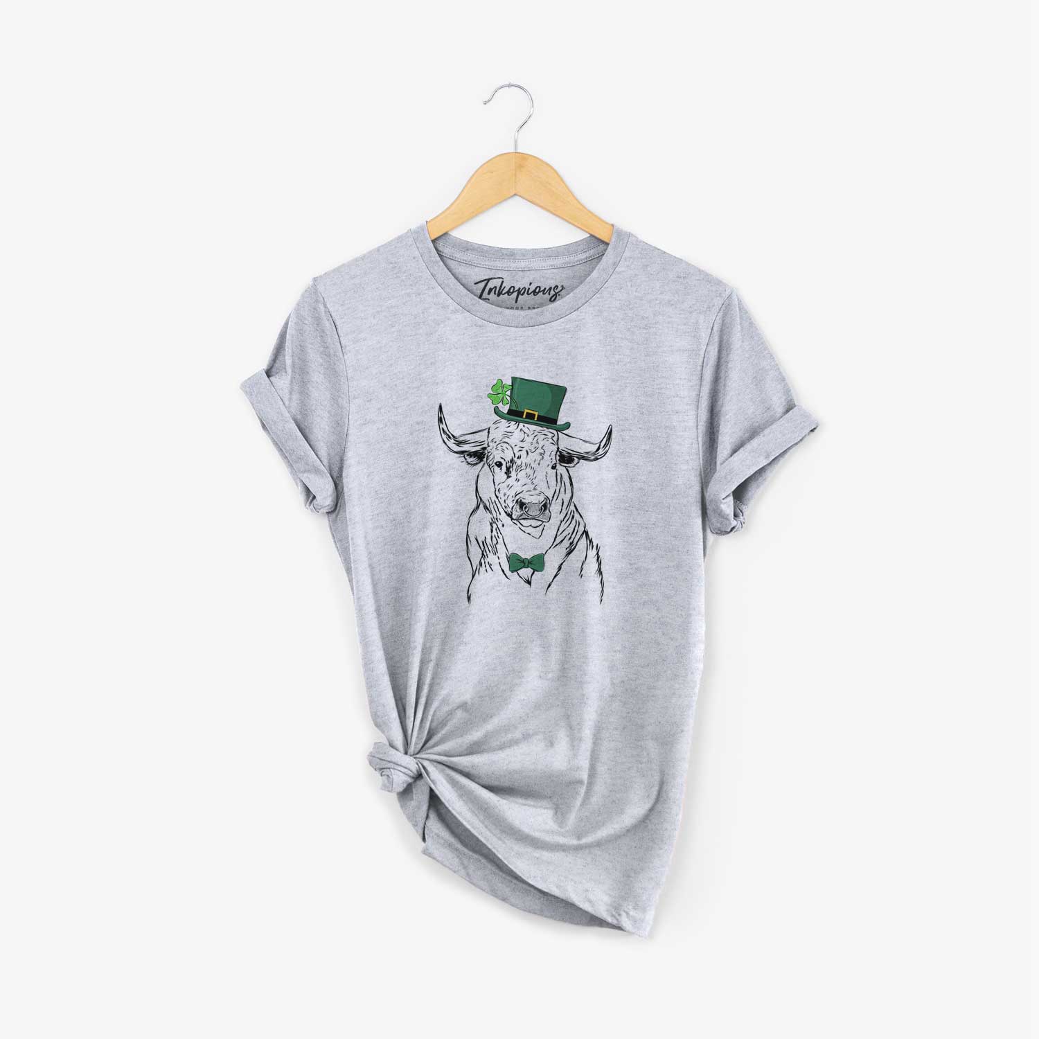 St. Patrick's Ferdinand the Bull - Unisex Crewneck - Image 5