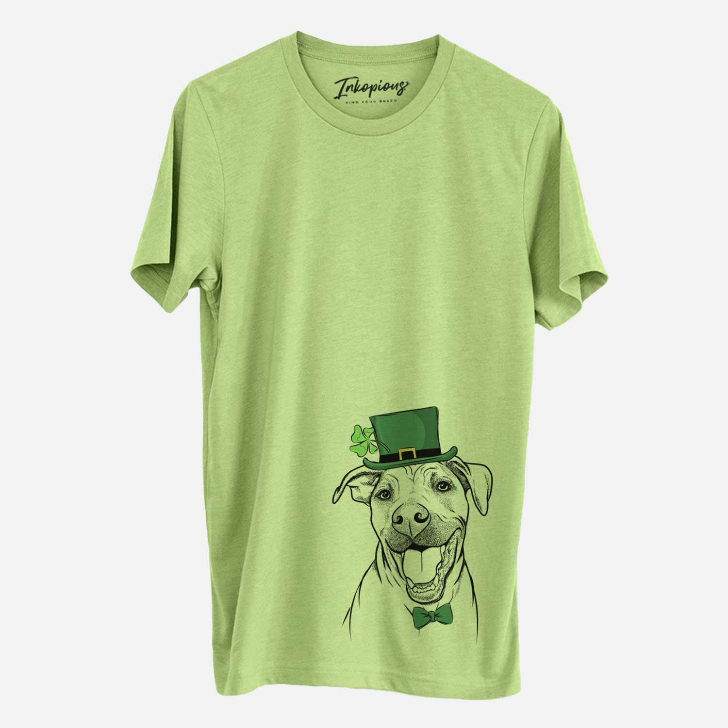 St. Patrick's Finn the Hound Mix - Unisex Crewneck - Image 3