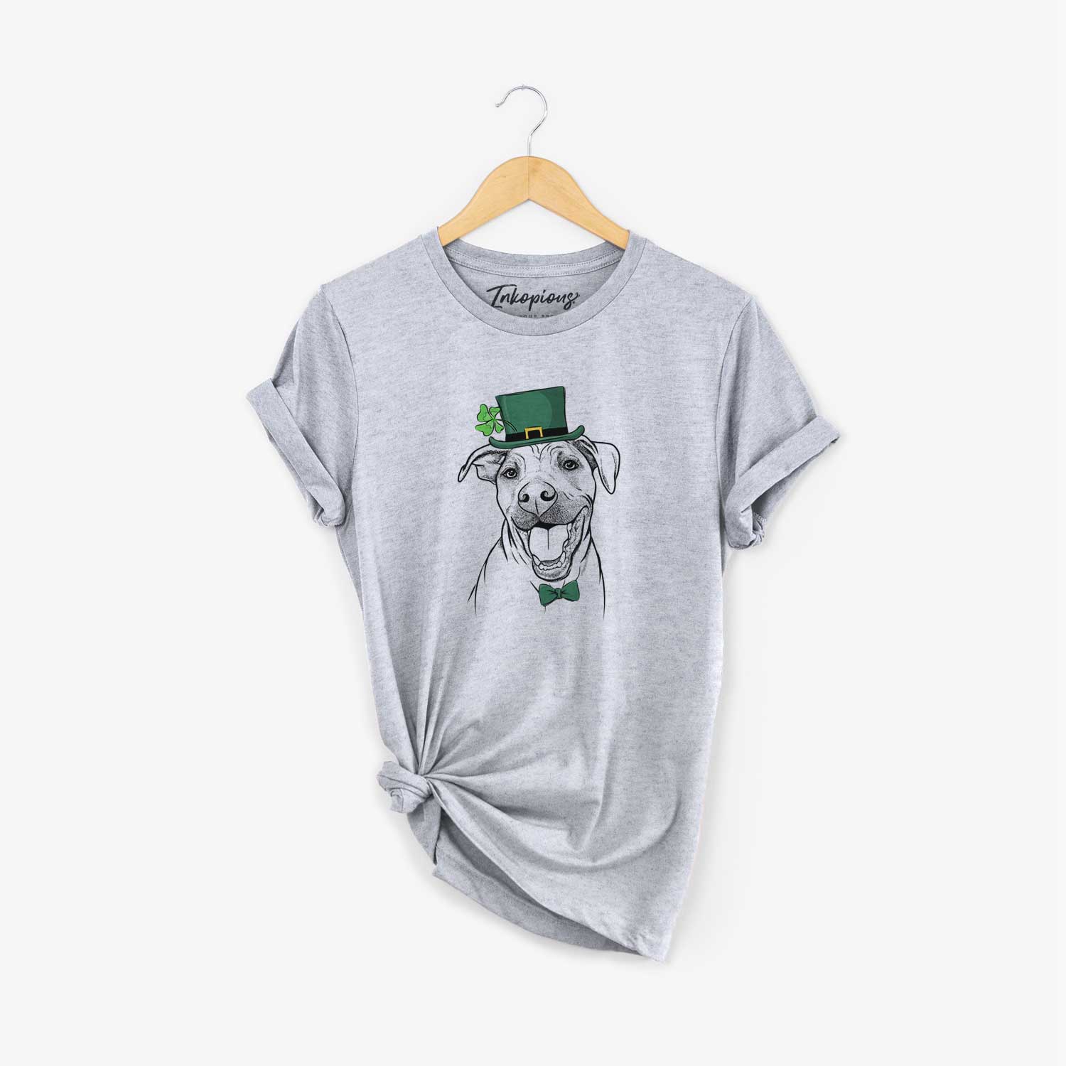 St. Patrick's Finn the Hound Mix - Unisex Crewneck - Image 5
