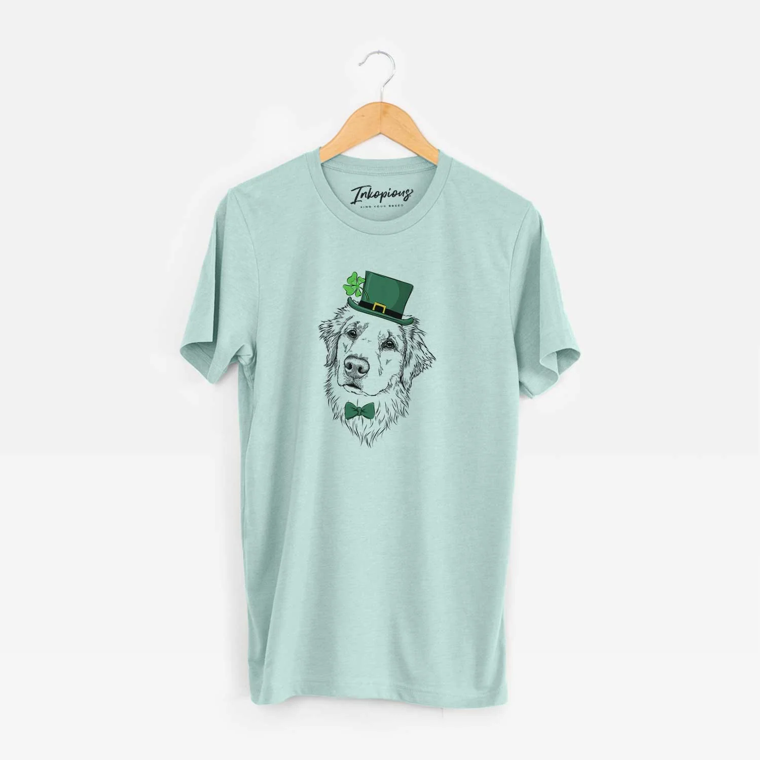 St. Patrick's Fiona the Golden Retriever - Unisex Crewneck - Image 7