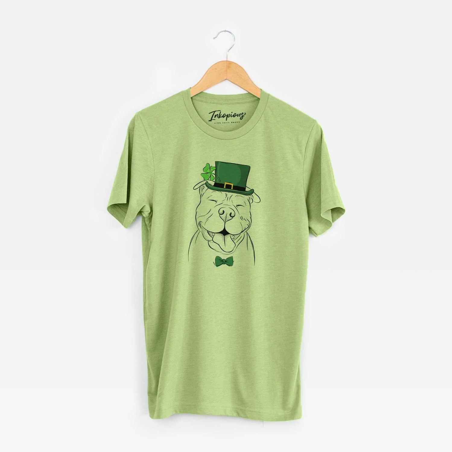 St. Patrick's Floki the American Bully - Unisex Crewneck - Image 6