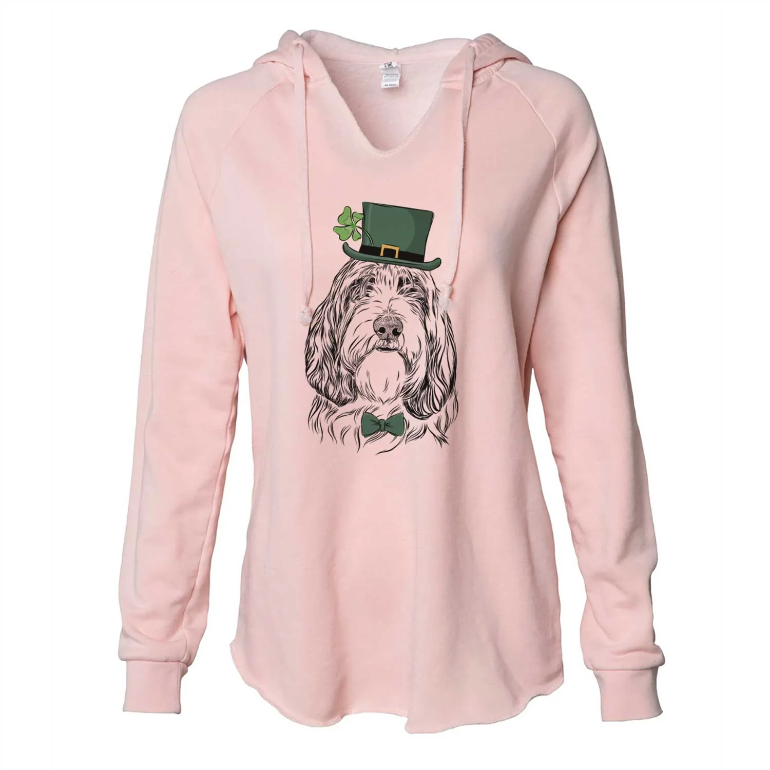 St. Patrick's Gerard the Petit Basset Griffon Vendeen - Cali Wave Hooded Sweatshirt - Image 4