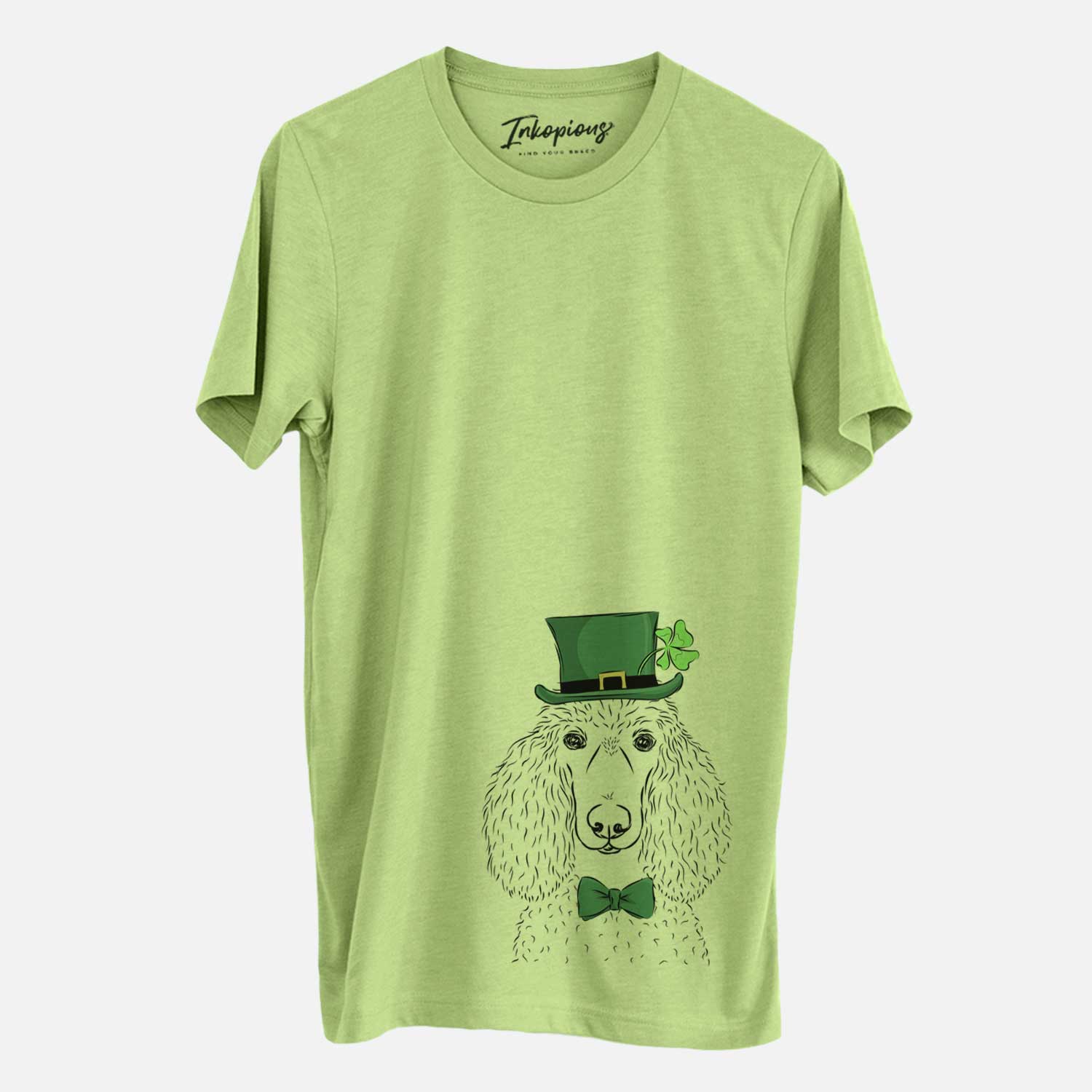 St. Patrick's Giovanni the Poodle - Unisex Crewneck - Image 3