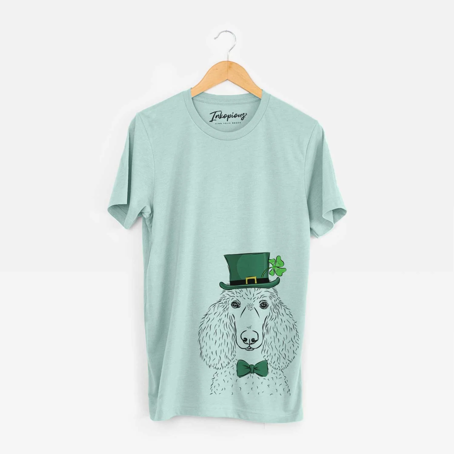 St. Patrick's Giovanni the Poodle - Unisex Crewneck - Image 4