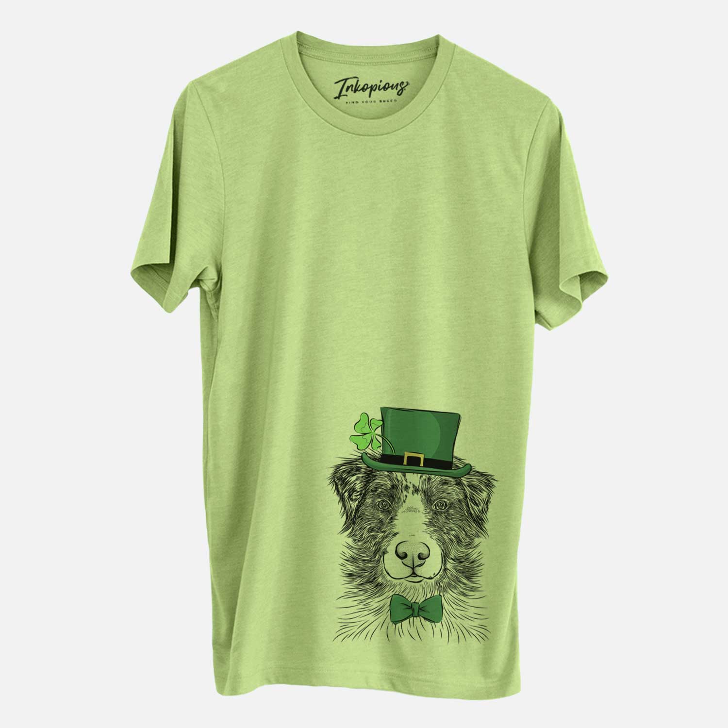 St. Patrick's Gram the Australian Shepherd - Unisex Crewneck - Image 3