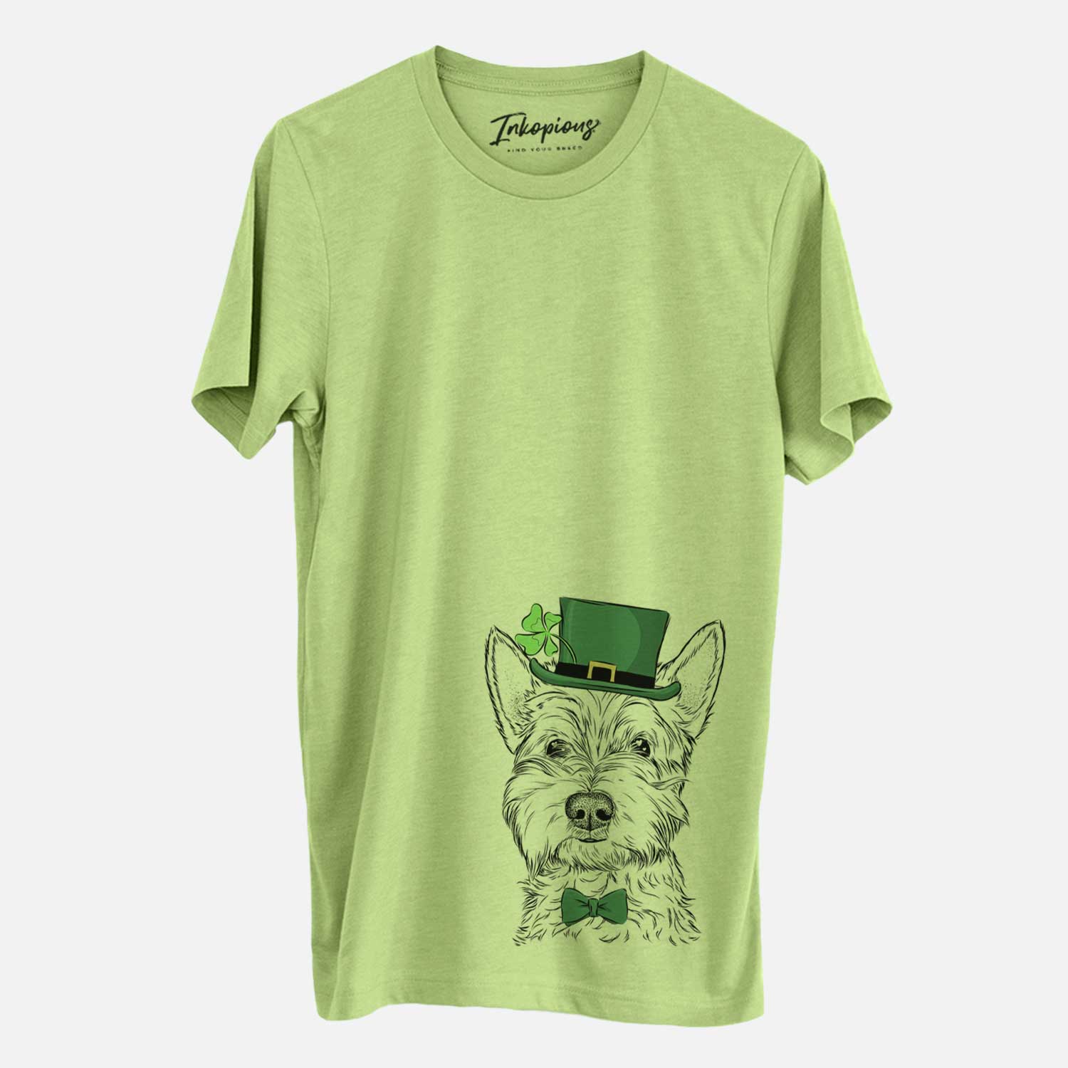 St. Patrick's Grizel the West Highland Terrier - Unisex Crewneck - Image 3