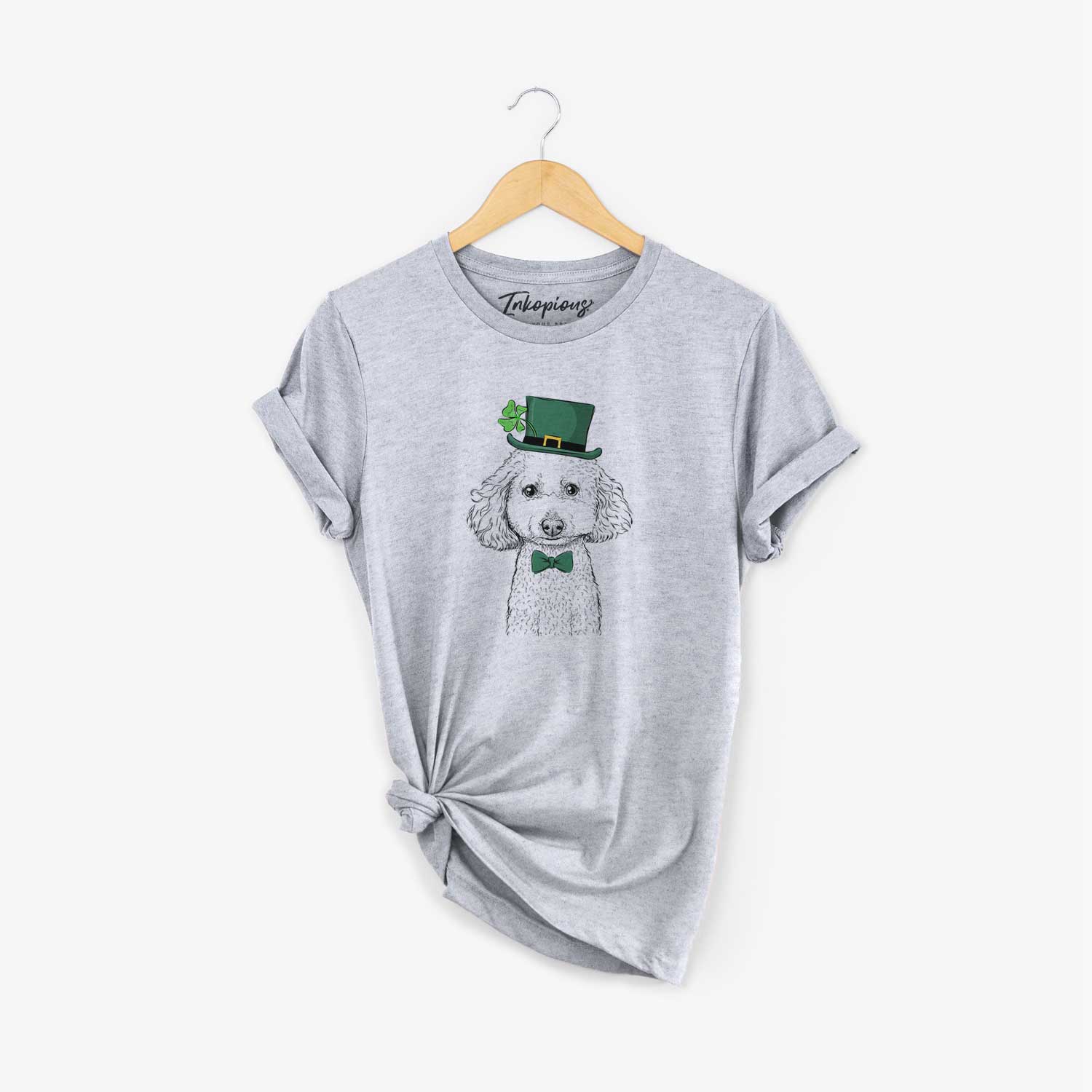 St. Patrick's Guinness the Toy Poodle Mix - Unisex Crewneck - Image 5