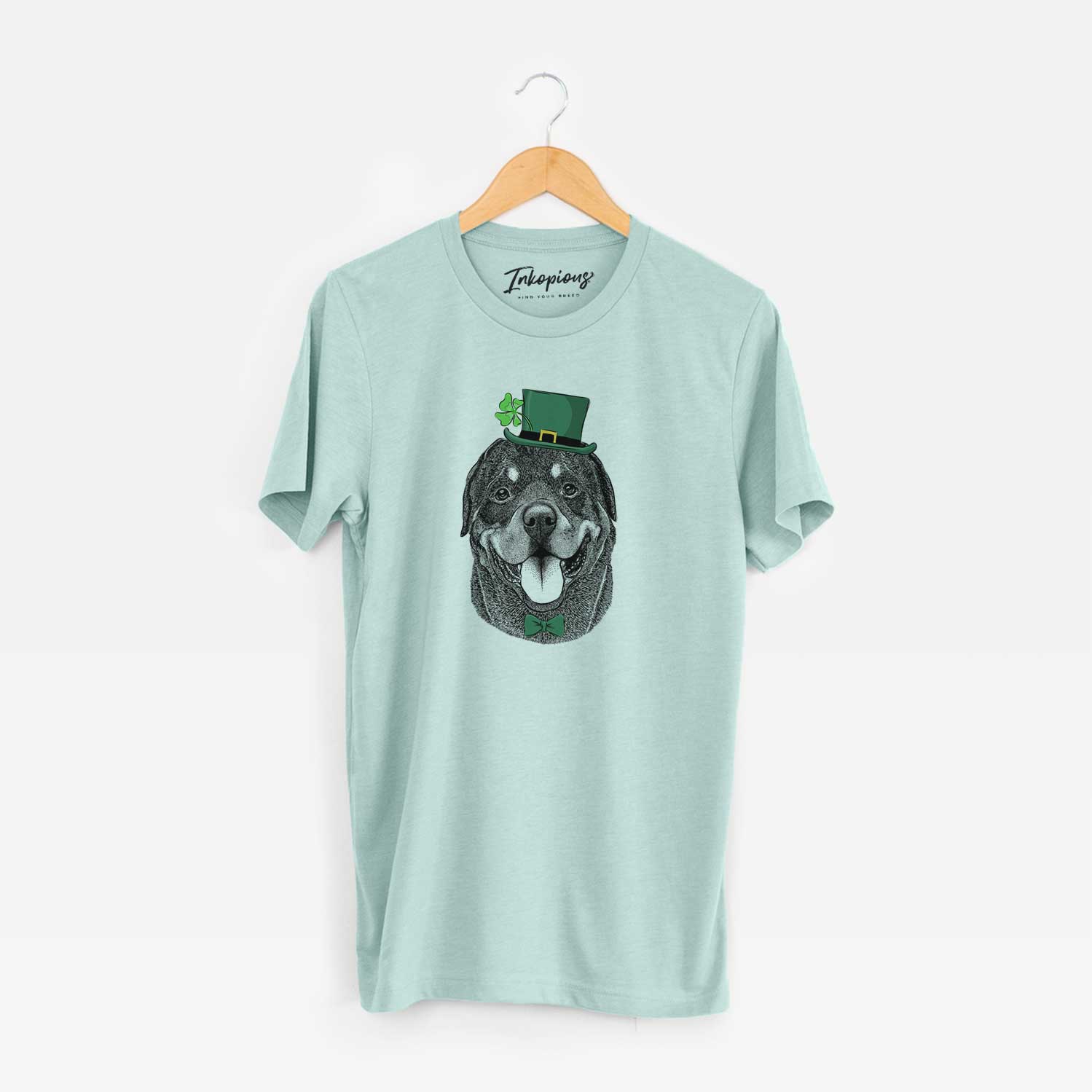 St. Patrick's Hagan the Rottweiler - Unisex Crewneck - Image 7