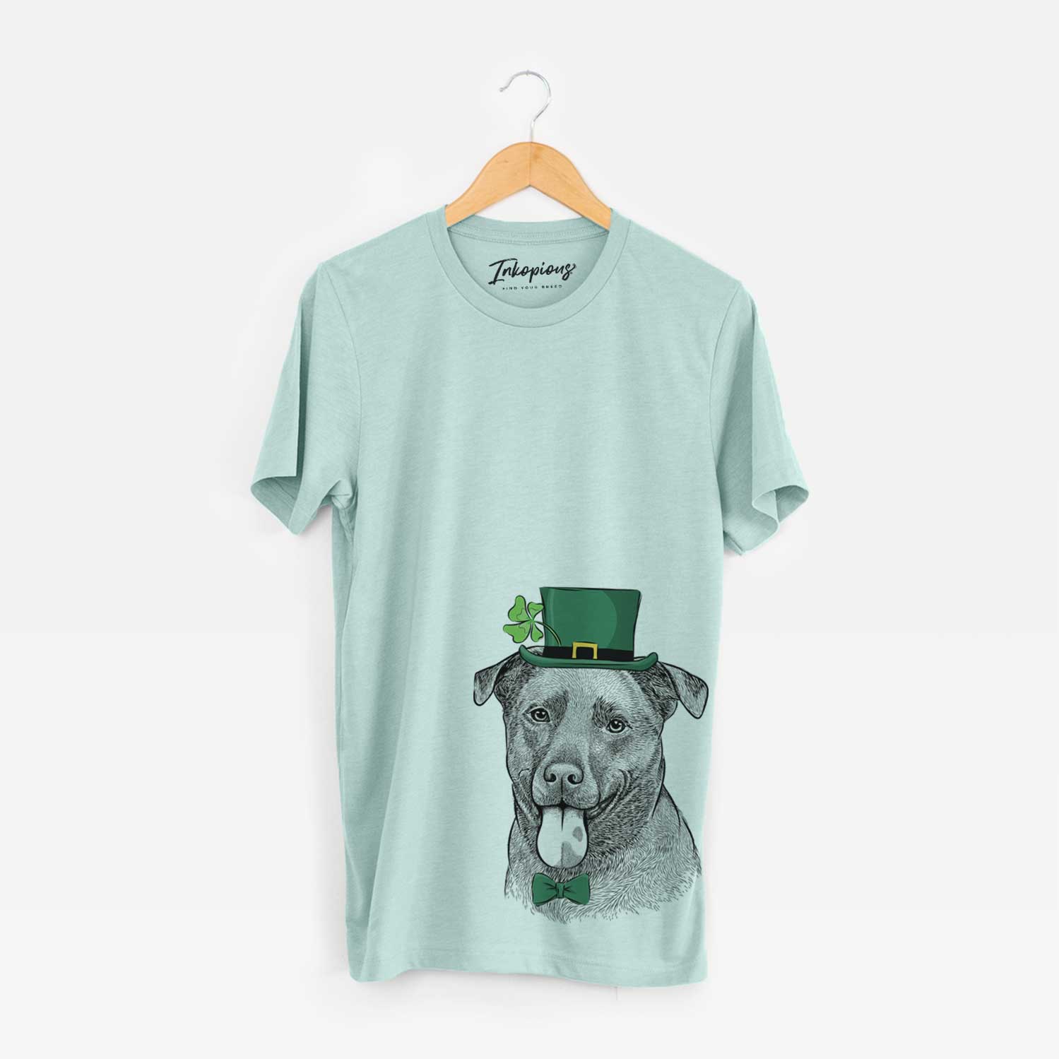 St. Patrick's Harbor the Mixed Breed - Unisex Crewneck - Image 4