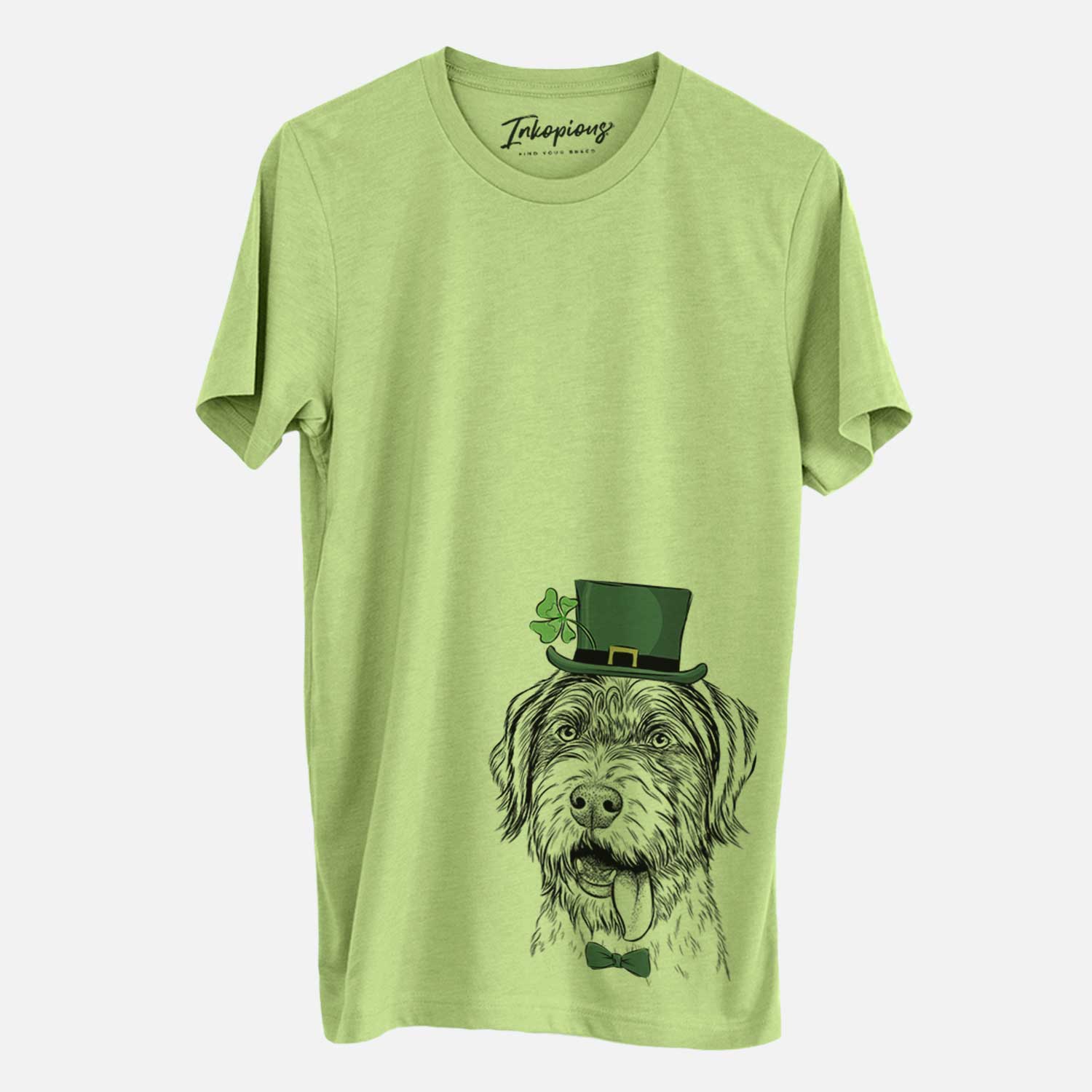 St. Patrick's Hazel the German Wirehaired Pointer Mix - Unisex Crewneck - Image 3