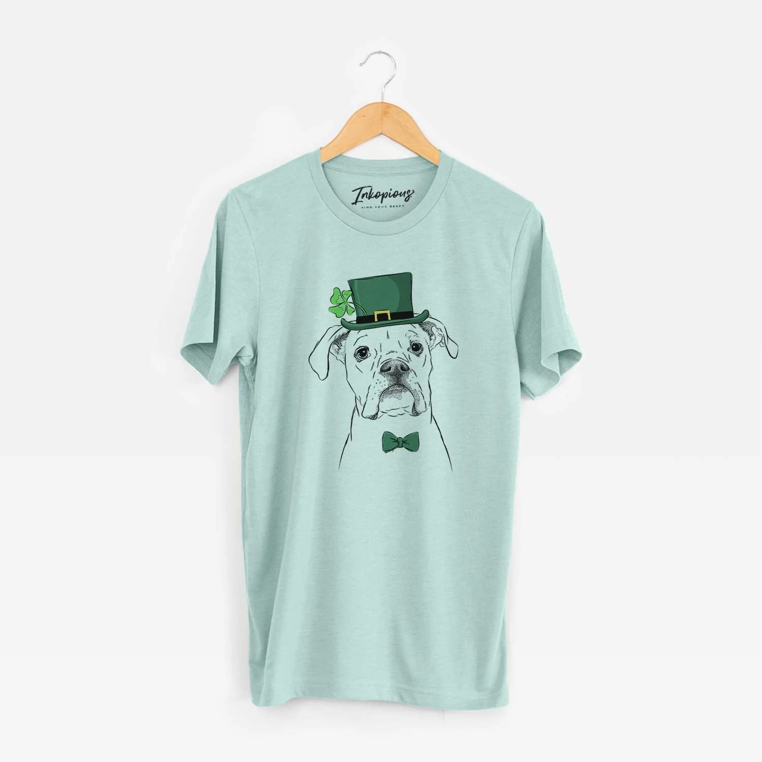 St. Patrick's Henley the Boxer - Unisex Crewneck - Image 7