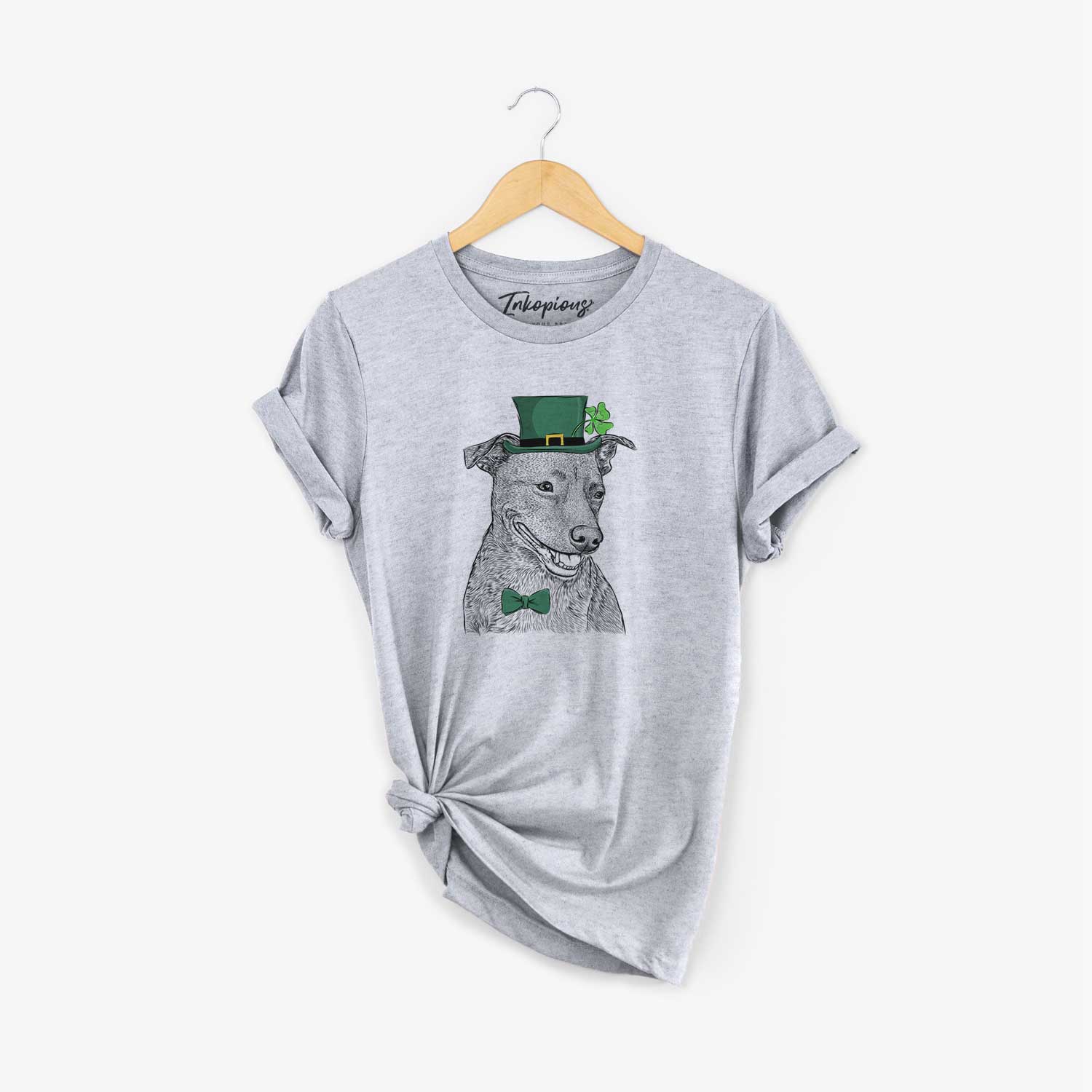 St. Patrick's Honey the Lab Pit Mix - Unisex Crewneck - Image 5